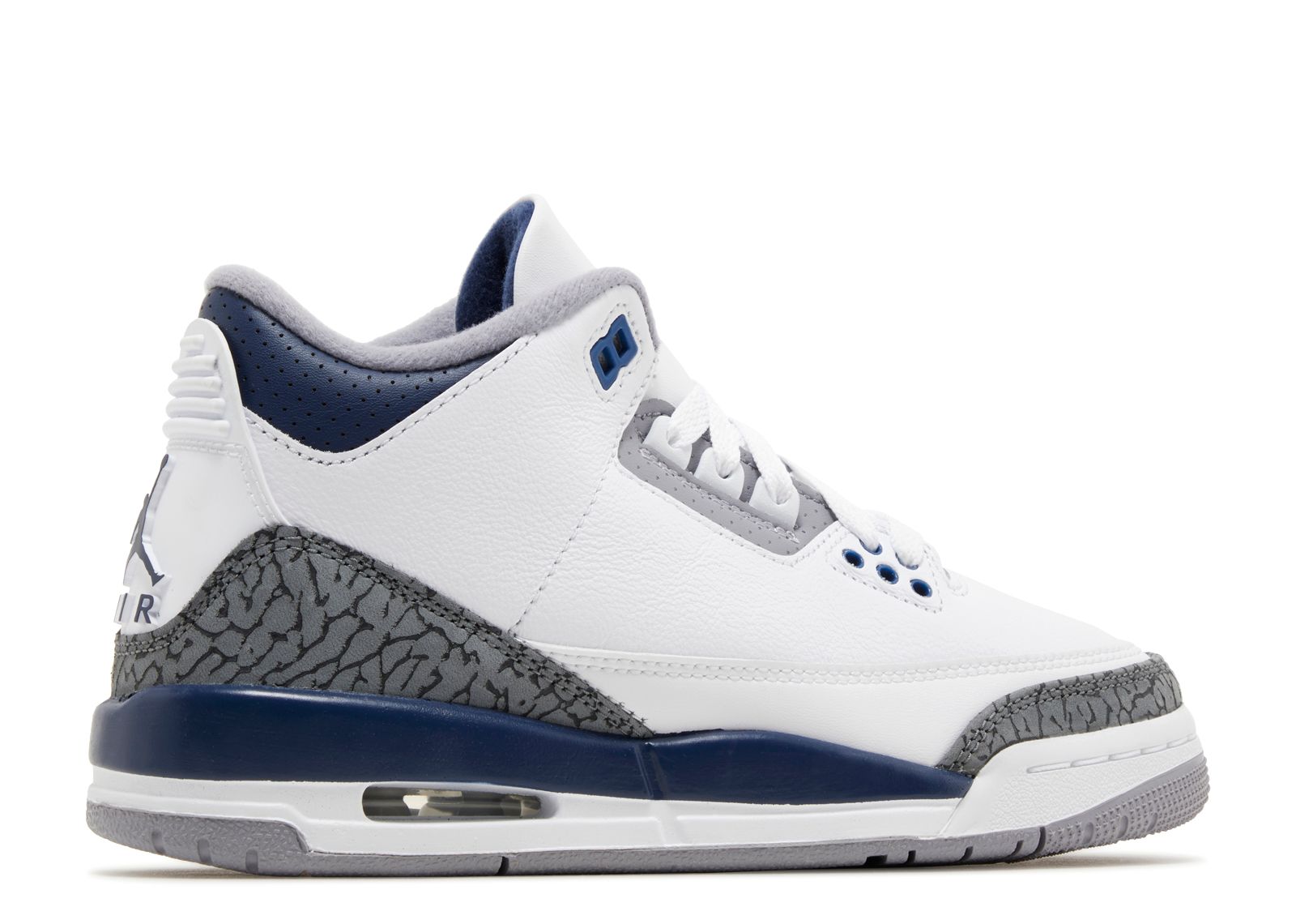 Jordan 3 blue white sale