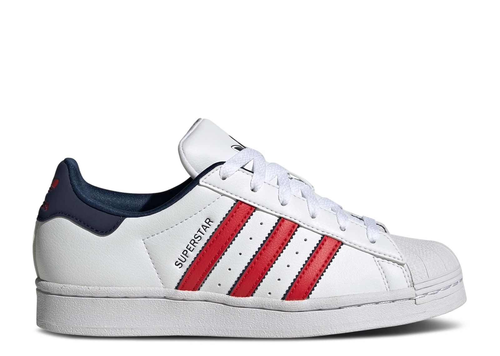 Adidas superstar foundation bleu blanc rouge best sale