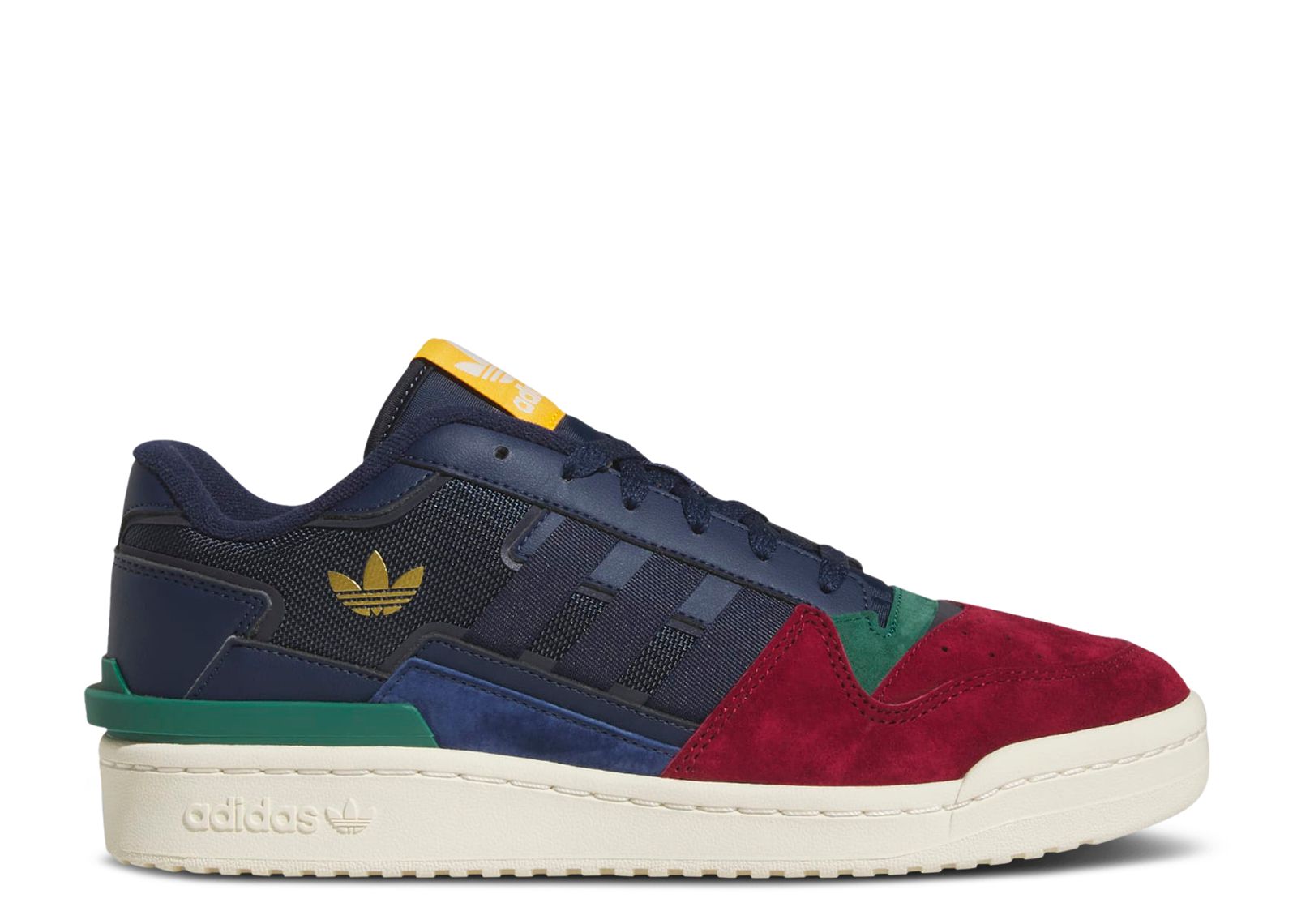 Forum Exhibit Low 2.0 'Navy Burgundy Green' - Adidas