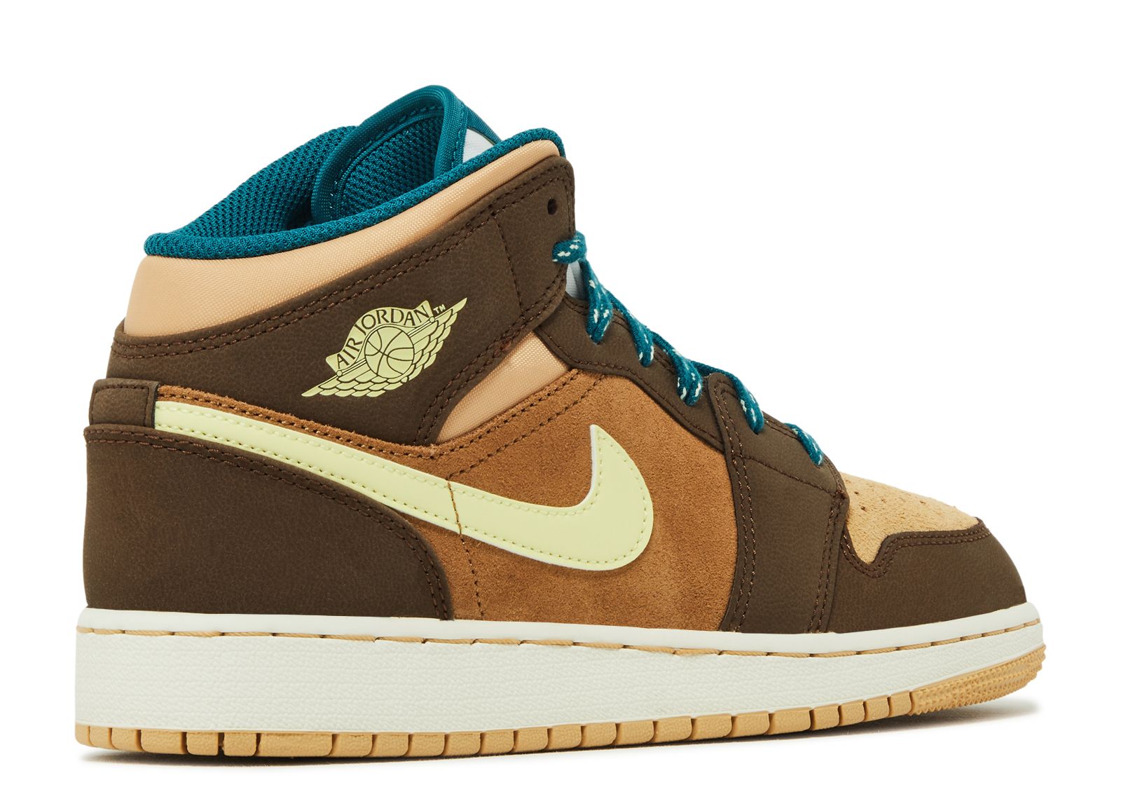 Air Jordan 1 Mid SE GS 'Cacao Wow' - Air Jordan - DZ6335 200