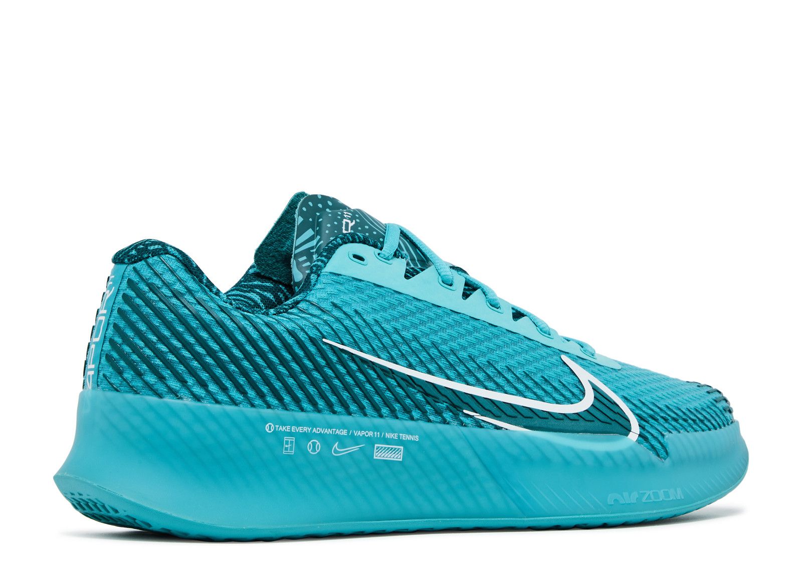 NikeCourt Air Zoom Vapor 11 HC 'Teal Nebula' - Nike - DR6966 300