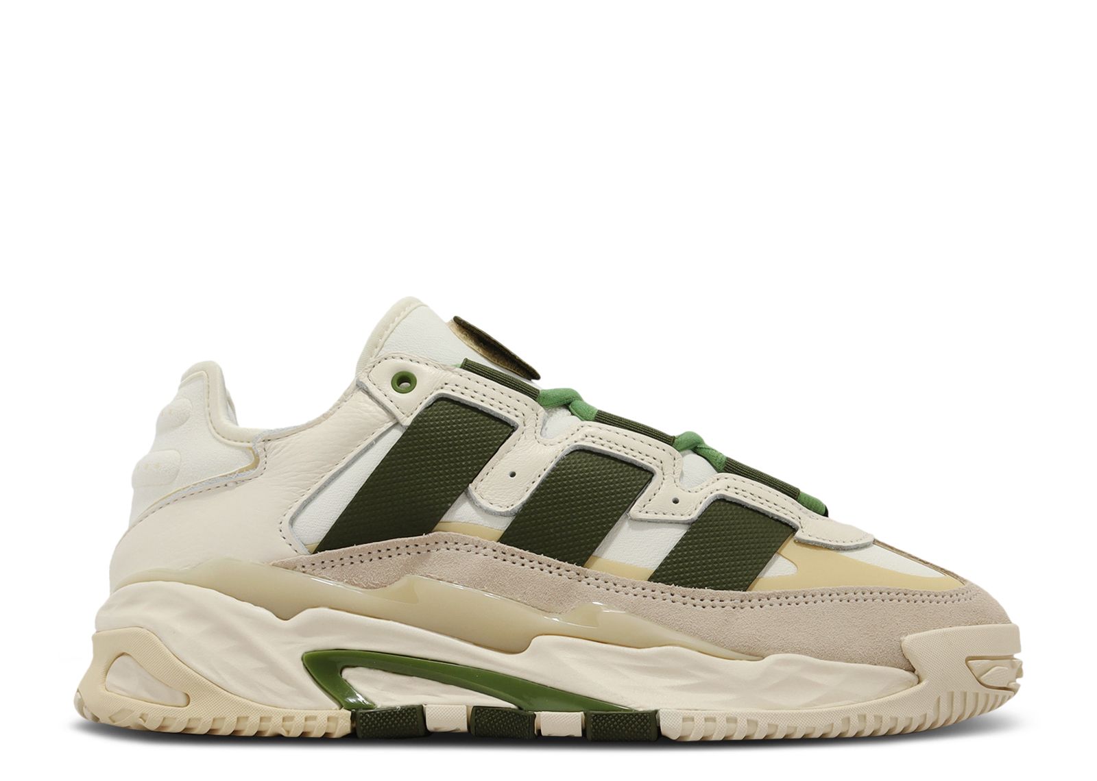 adidas gazelle silver green womens Adidas Mens Niteball Shoes – Extra Butter main image 1