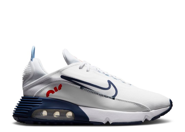 nike air max 2090 mens white and blue