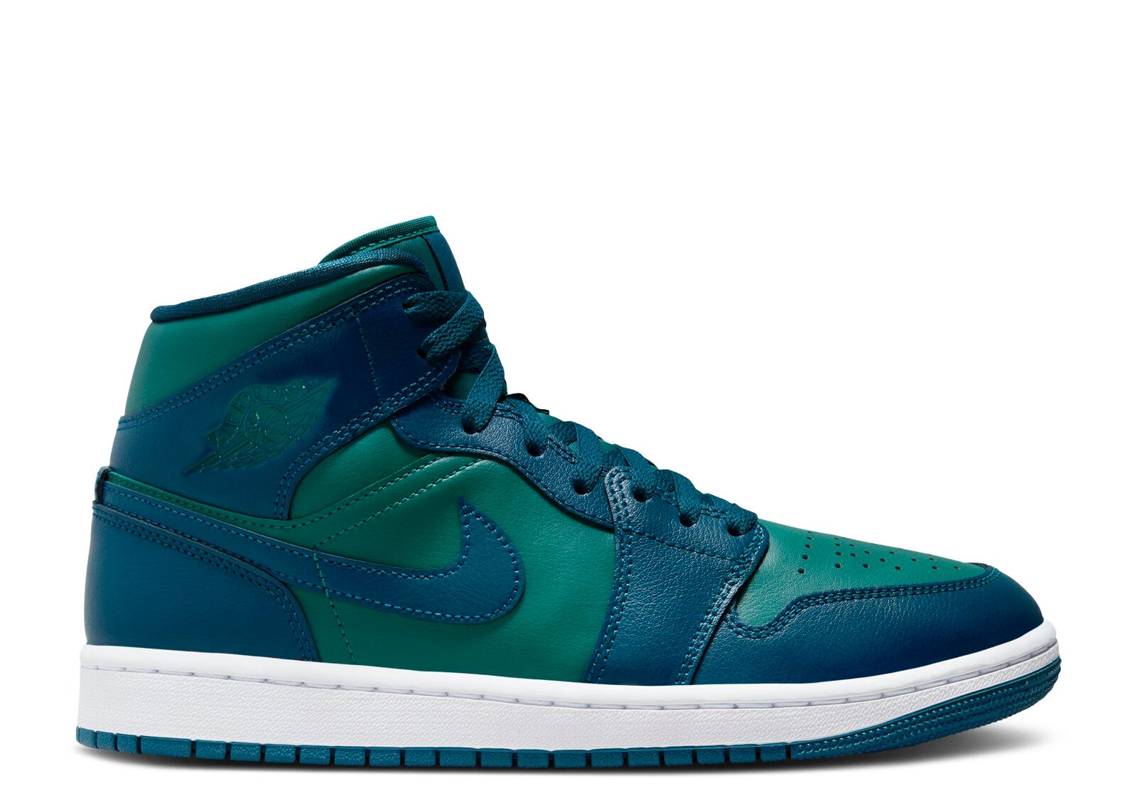 Wmns Jordan 1 Mid 'Teal French Blue'