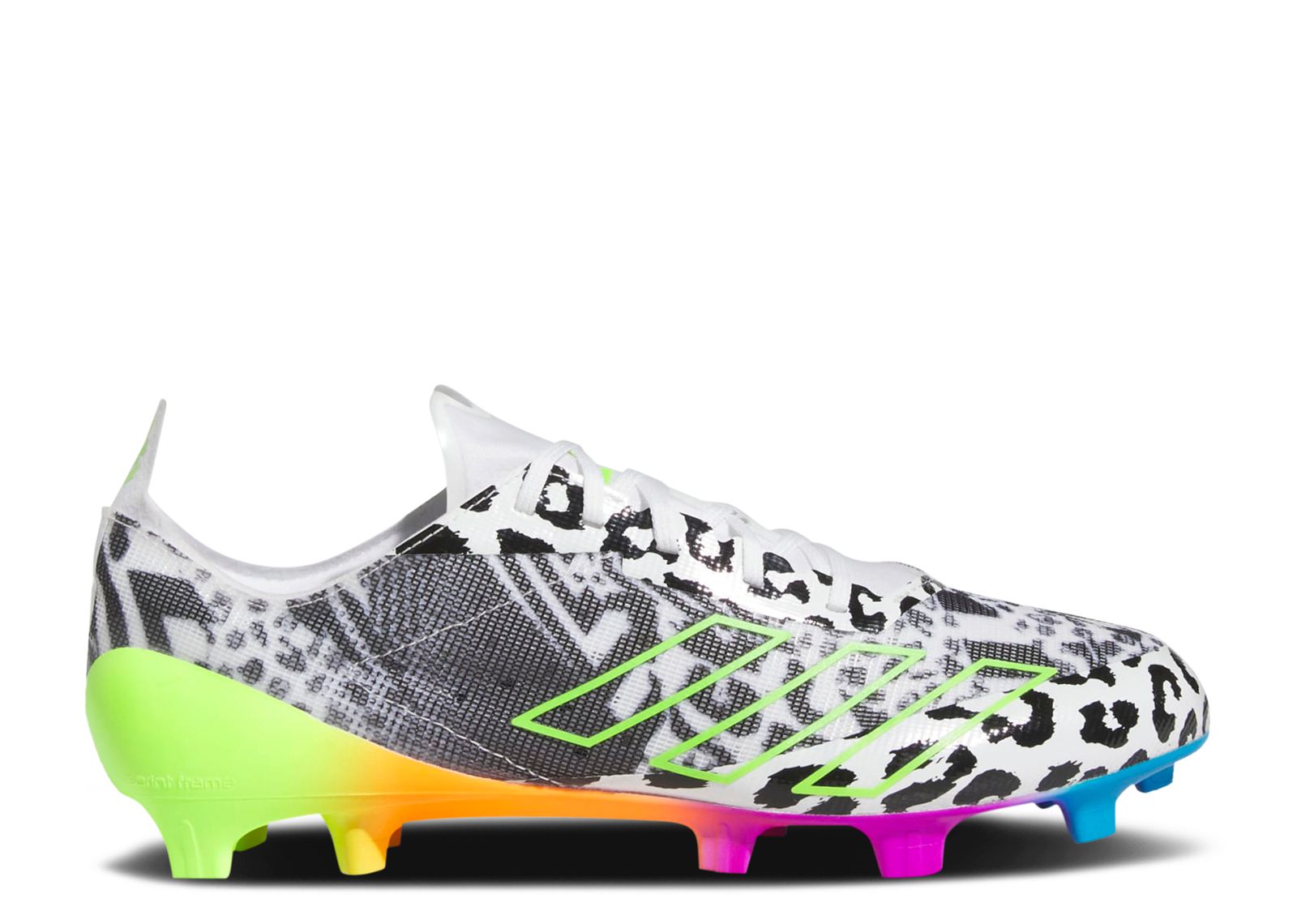 Adizero 40 Mismatch White Multi Color