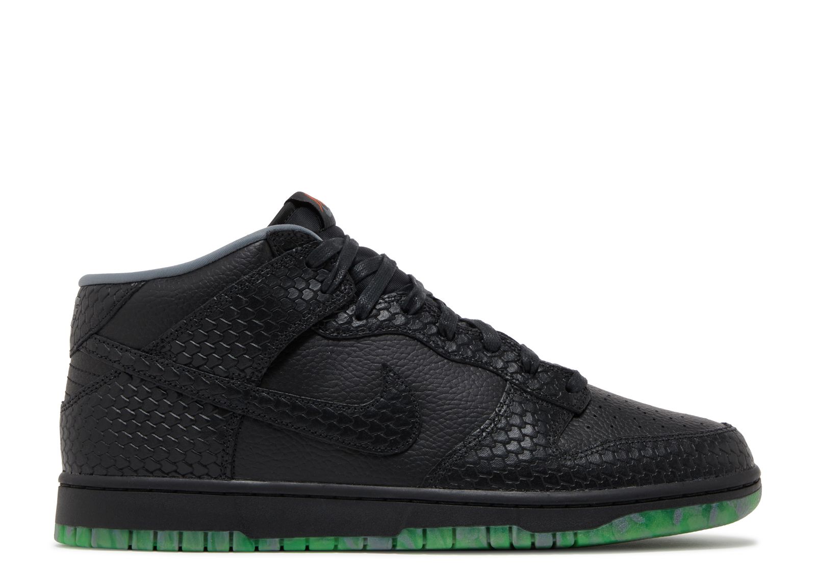 Nike dunk mid best sale negro