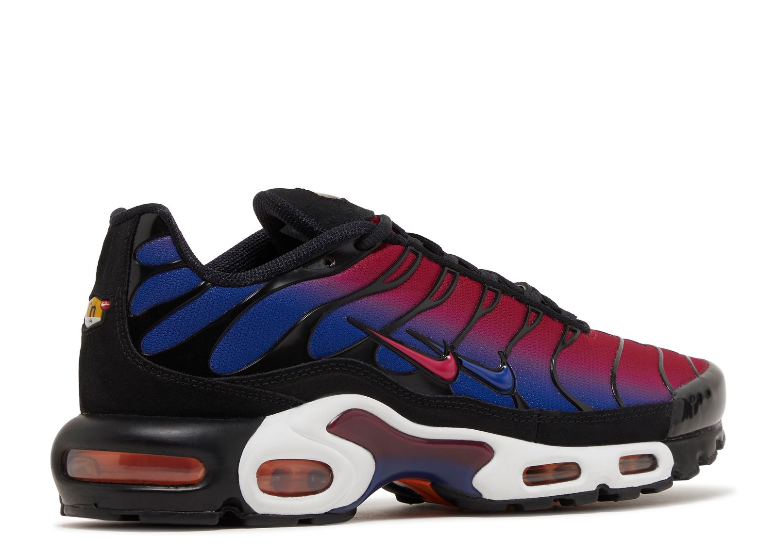 Patta X FC Barcelona X Air Max Plus Culers Del Mon Nike FN8260 001 black noble red deep royal blue Flight Club