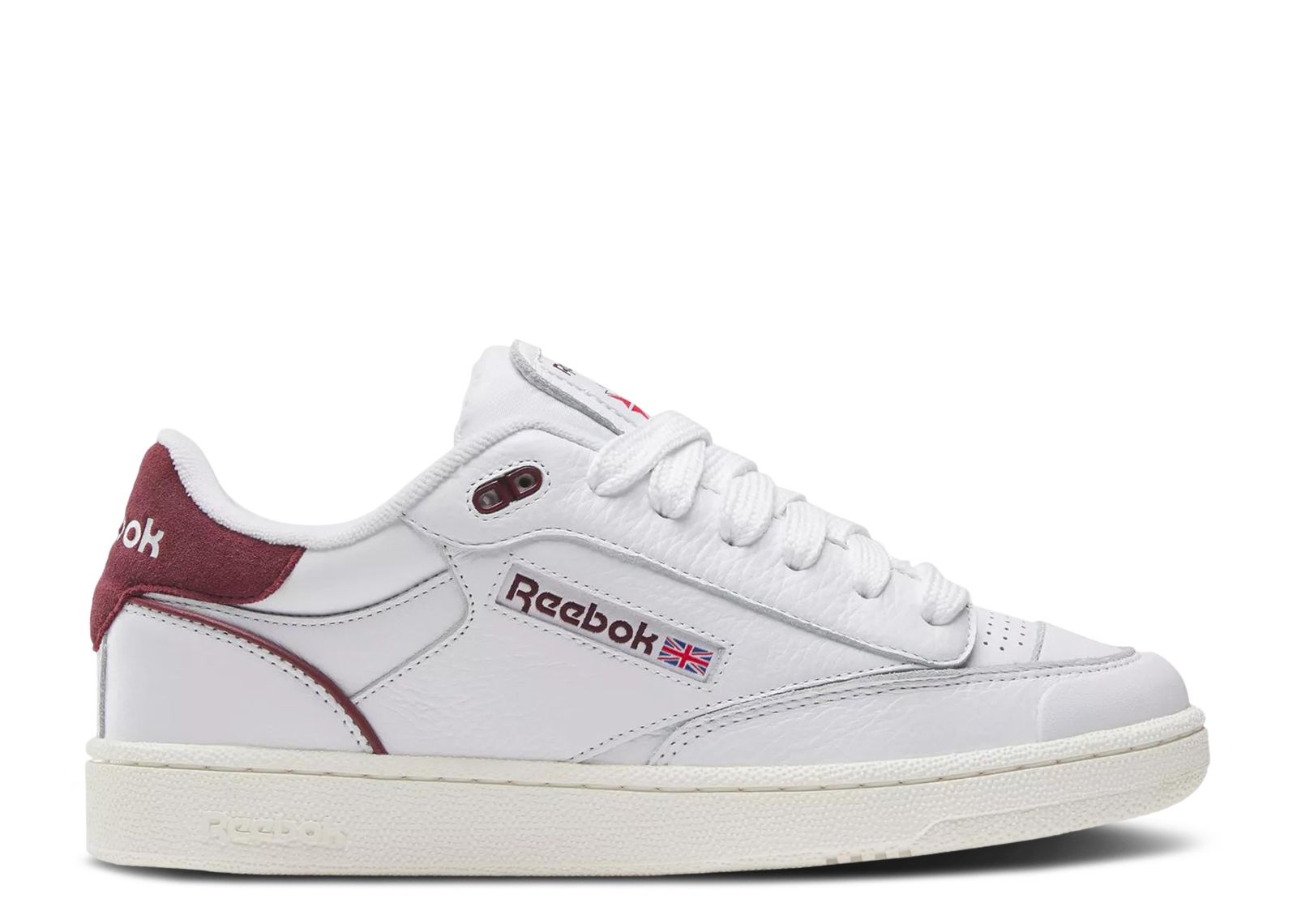 Club C Bulc 'White Classic Burgundy'