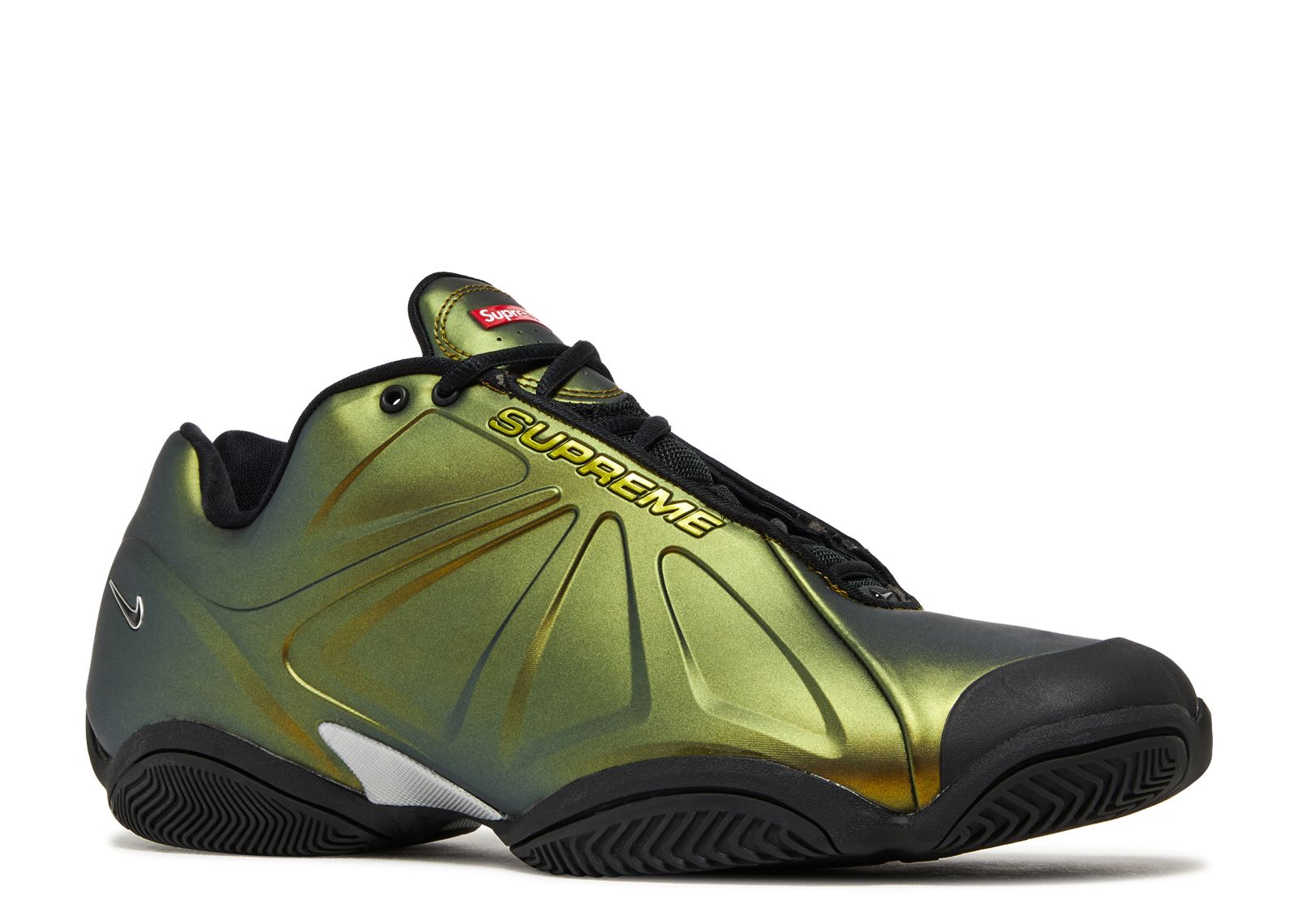 Supreme X Air Zoom Courtposite 'Metallic Gold' - Nike - FB8934 700