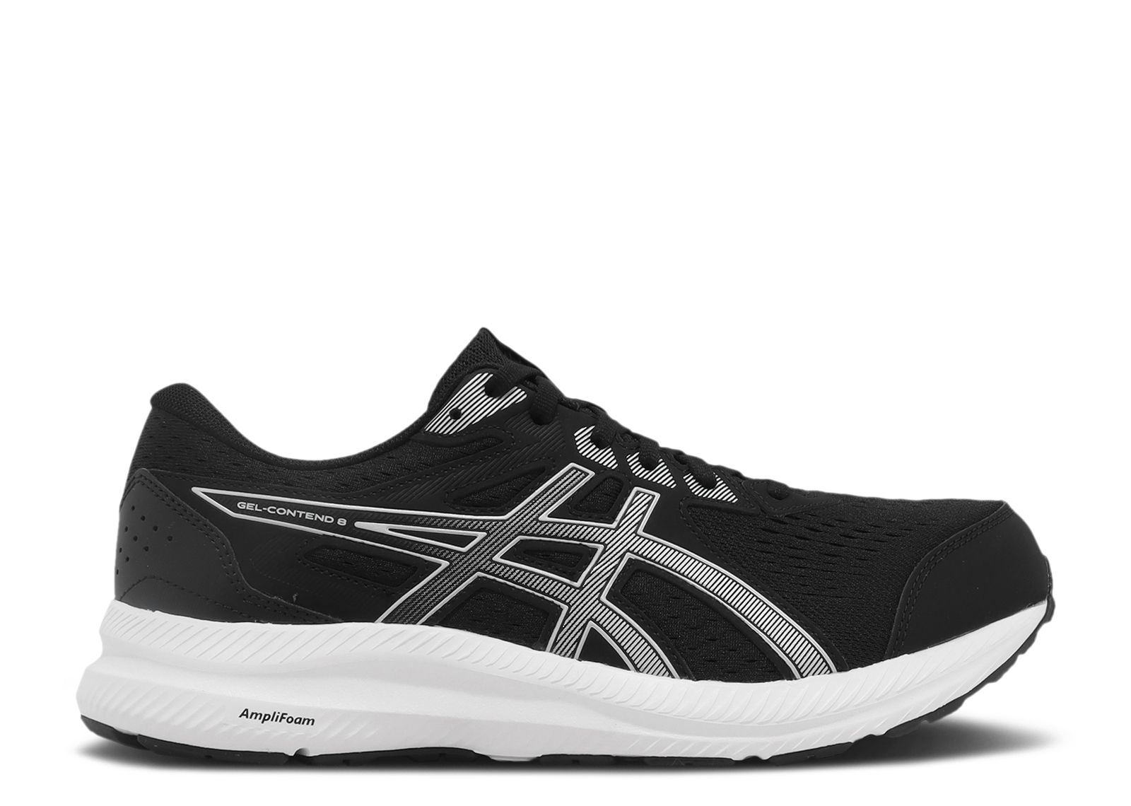 Gel Contend 8 4E Wide 'Black Silver' - ASICS - 1011B679 004 - black ...