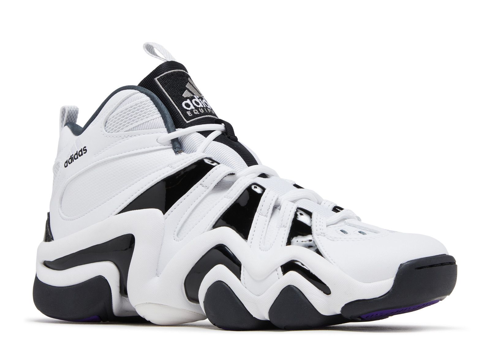 Adidas crazy 8 white hotsell