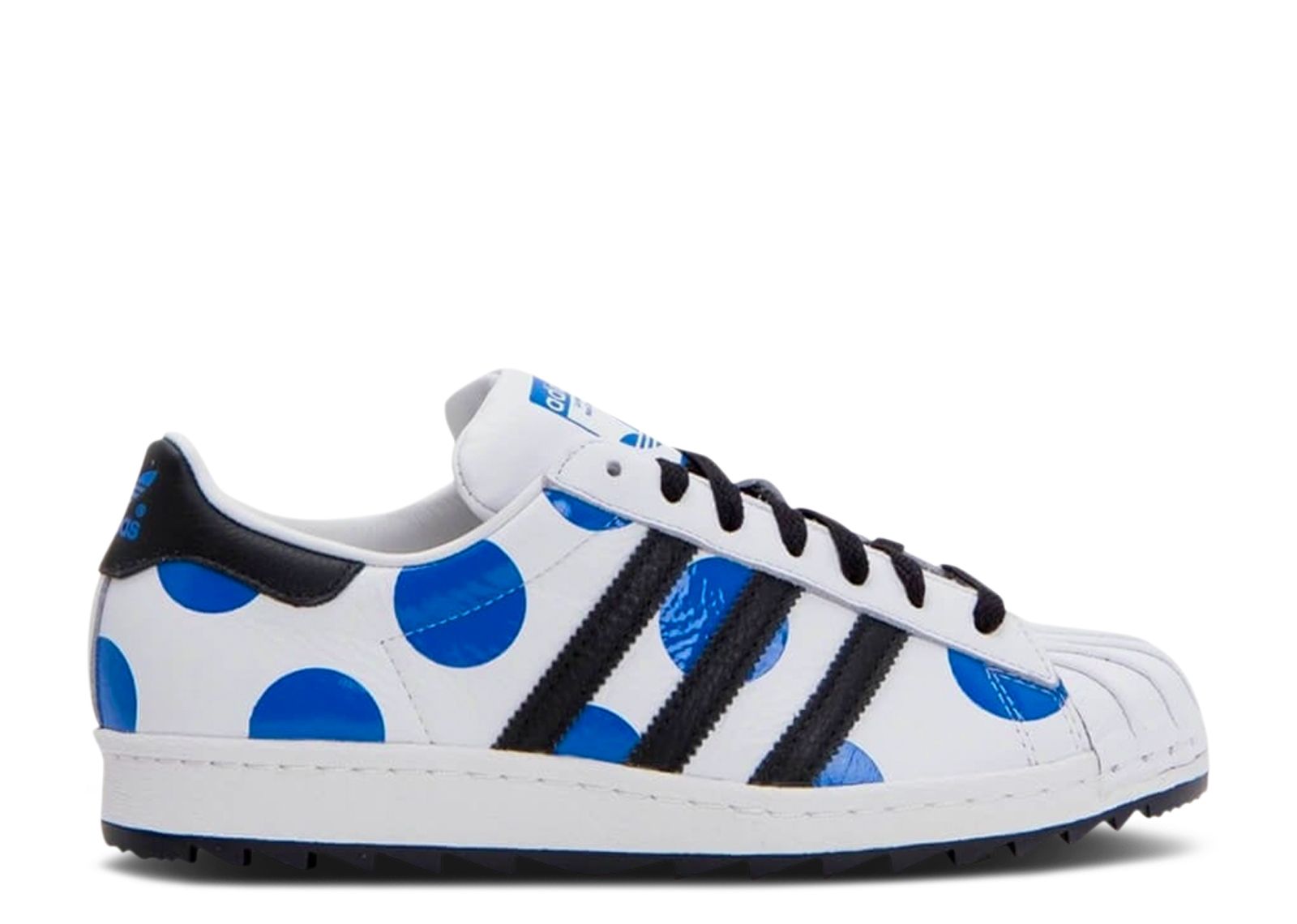 Jeremy Scott X Superstar 80s Ripple J Blue Polka Dots Adidas B26039 footwear white core black core black Flight Club