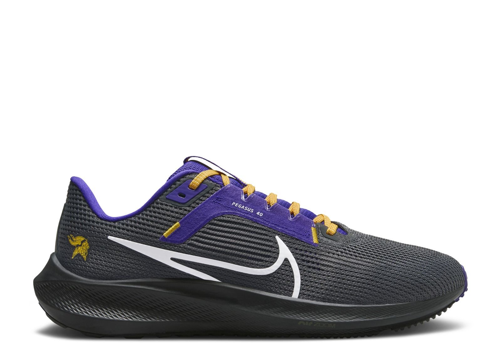 Nike NFL x Air Zoom Pegasus 40 'Minnesota Vikings' | Black | Men's Size 7.5