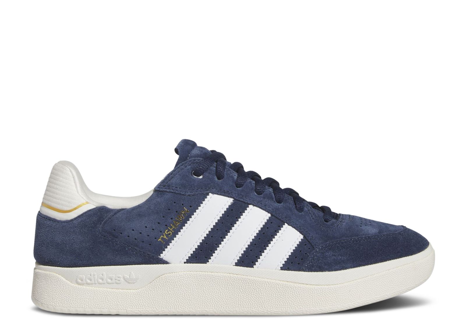 adidas gazelle silver green womens Adidas Tyshawn Remastered Skate Shoes Footwear White Black / Core Black /  Footwear White