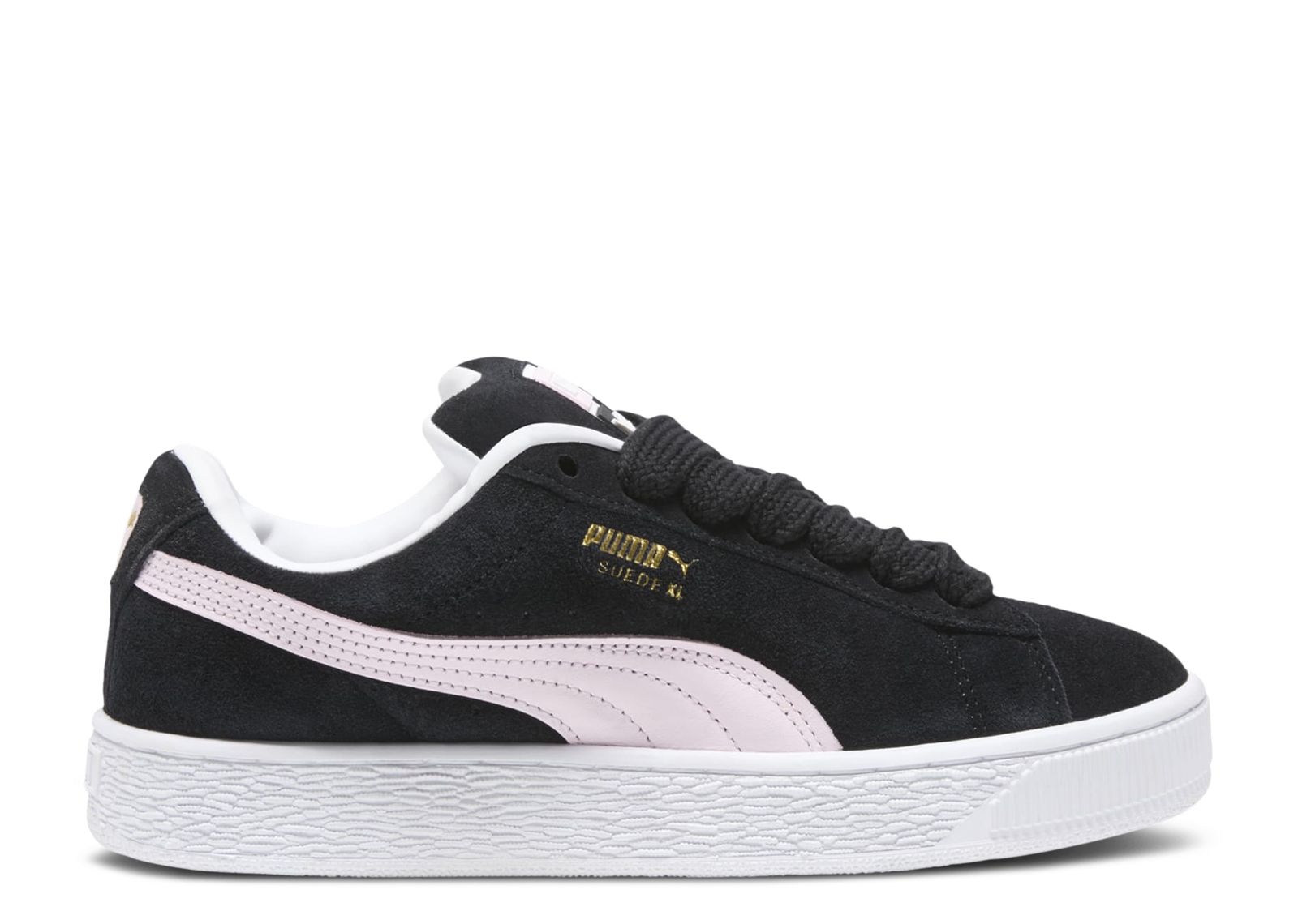 Wmns Suede XL 'Black Whisp Of Pink'