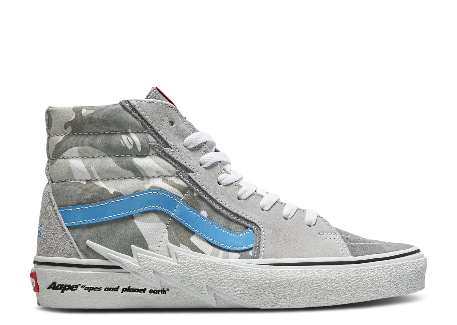 AAPE x Sk8-Hi 'Bolt - Grey Camo'