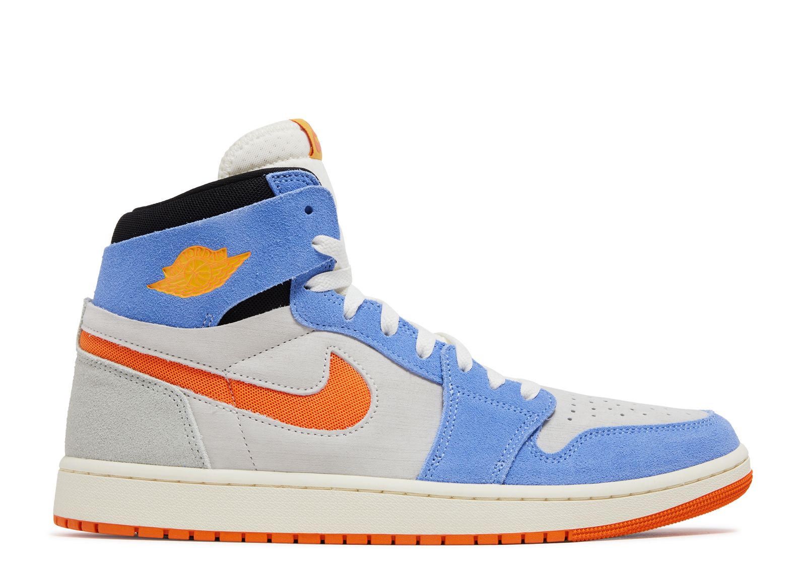 Jordan 1 Mid Hyper Royale for sale Air Jordan 1 Mid Hyper Royal GS | 554725-077 | Laced main image 3