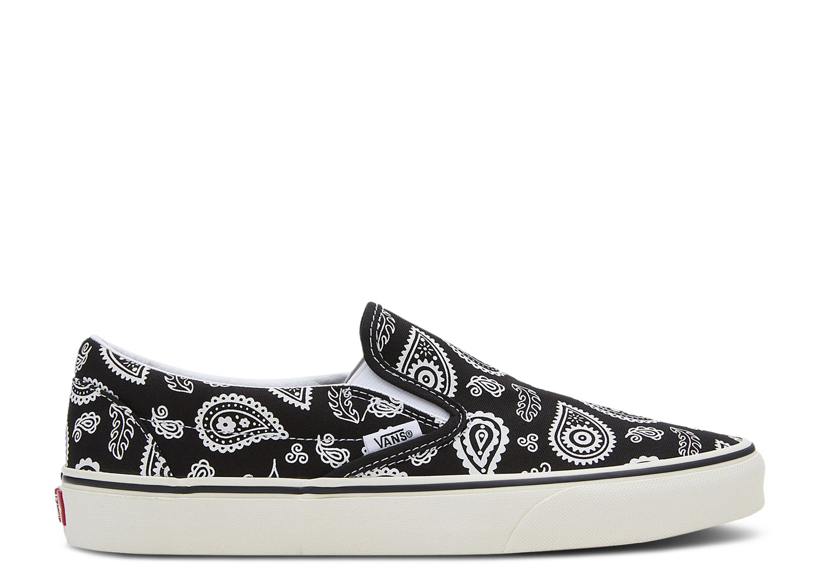 Classic Slip-On 'Primavera Paisley - Black'