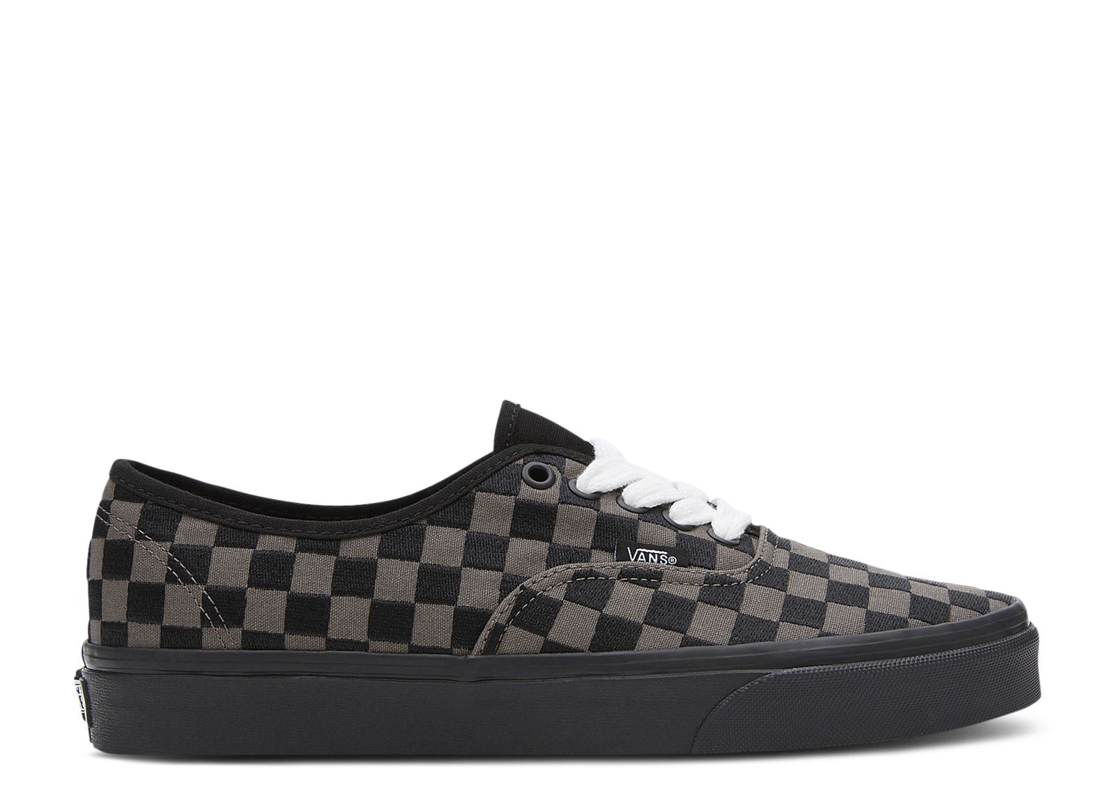 Authentic 'Embroidered Checkerboard - Black'