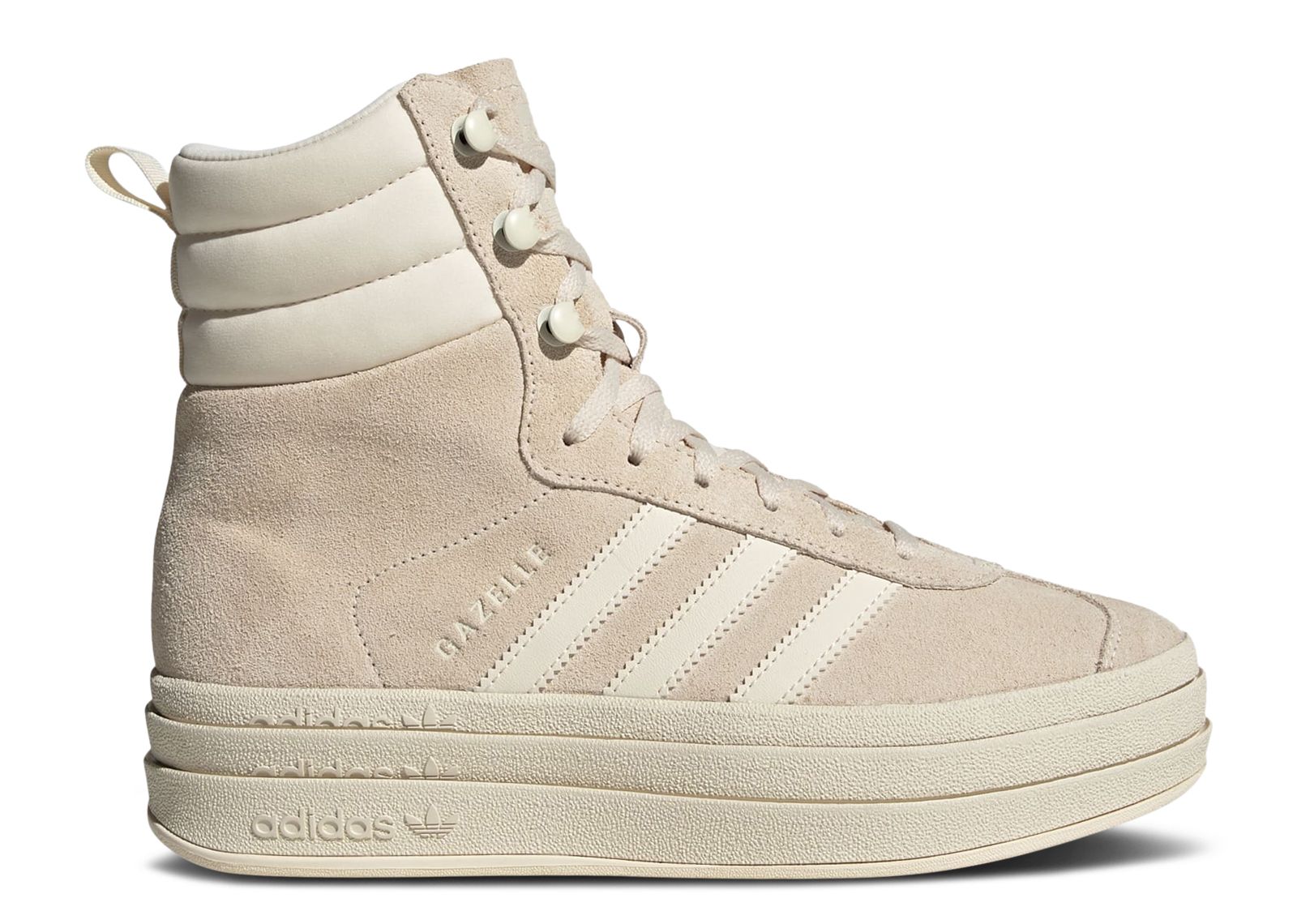 adidas gazelle silver green womens Women's Adidas Gazelle Bold "Clear Sky Cream"  The Closet Inc