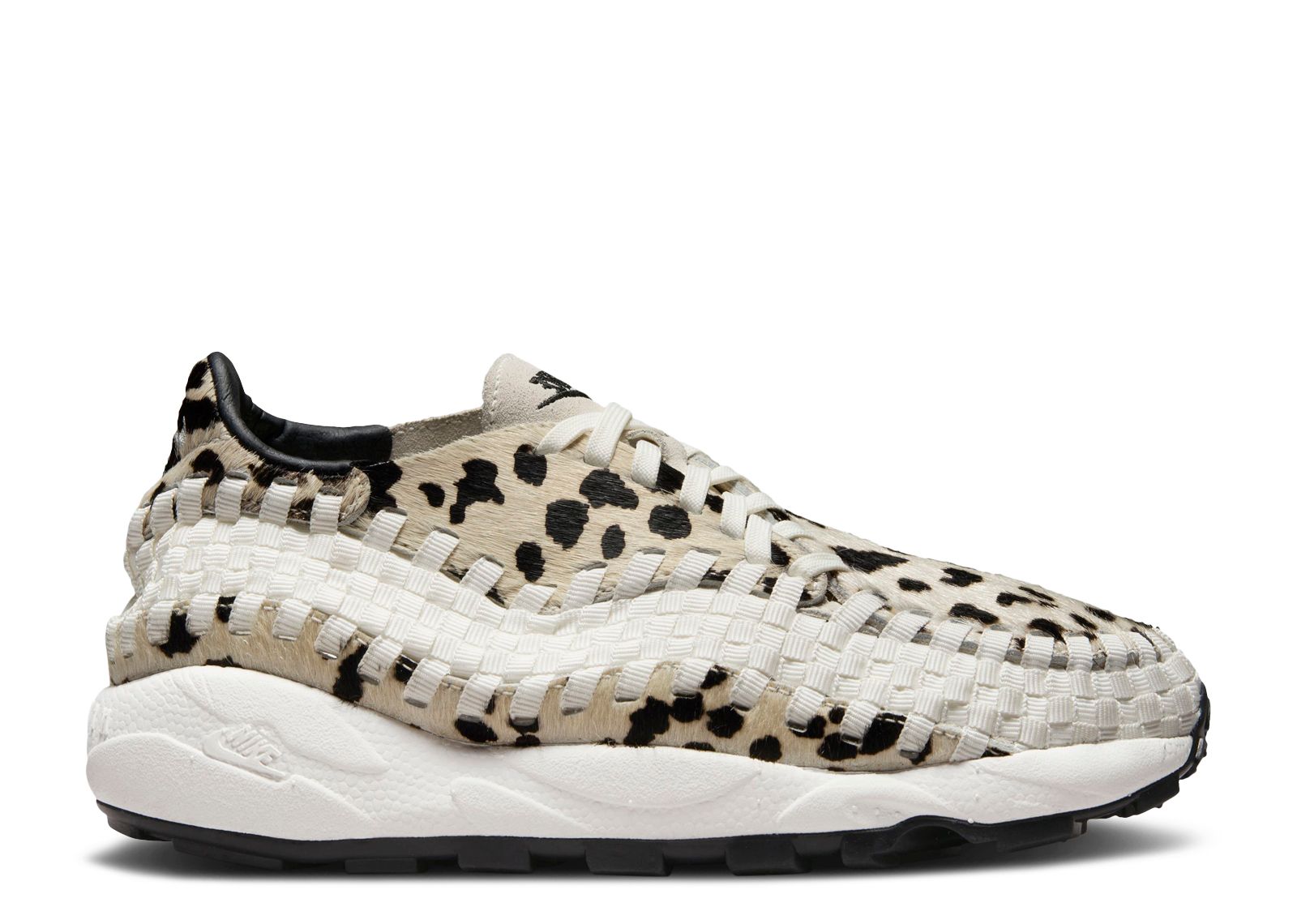 ☆人気【NIKE】☆W AIR FOOTSCAPE WOVEN \"WHITE COW\"☆22-30.5cm Size 8.5 - Nike Air Footscape Woven White Cow Print W for