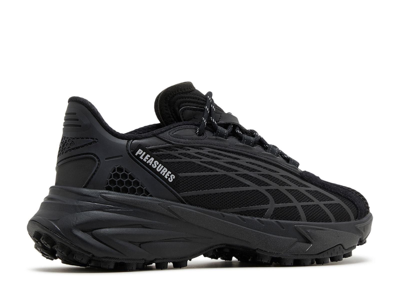 Pleasures X Spirex 'Black' - Puma - 396037 01 - black | Flight Club