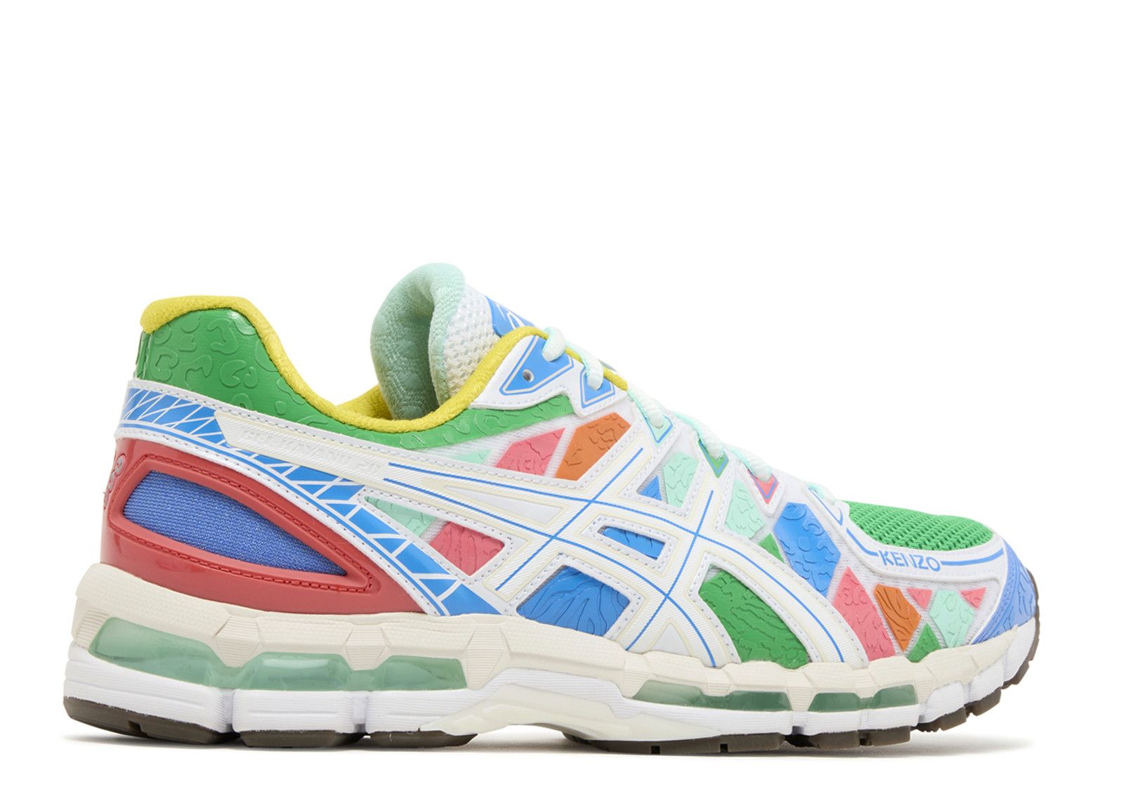 アシックス メンズ スニーカー 1201A992 960 GEL-KAYANO 20 × KENZO | MULTI/WHITE | スポーツスタイル