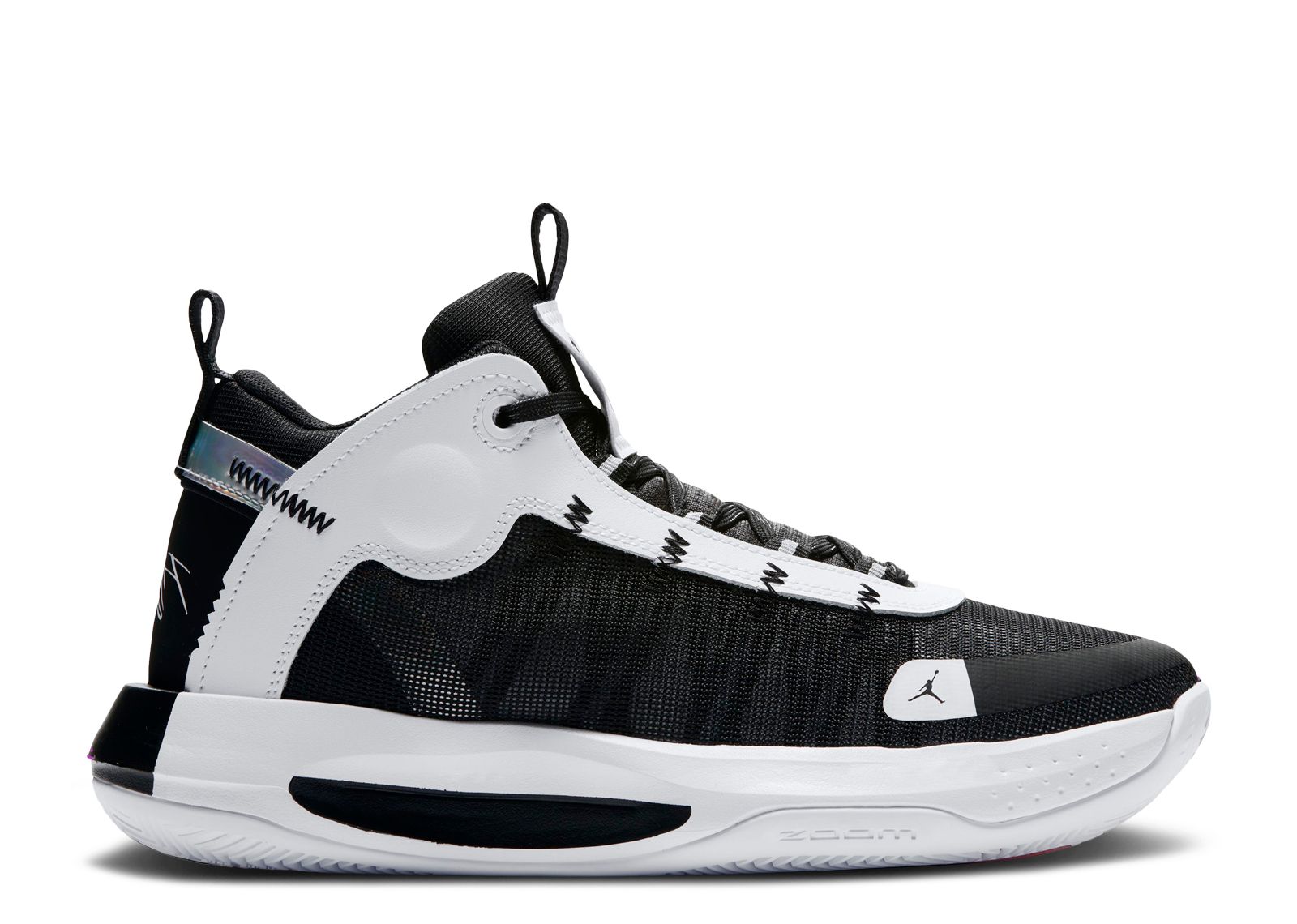 Men's jordan jumpman 2020 shop basketball shoes - white/silver/black