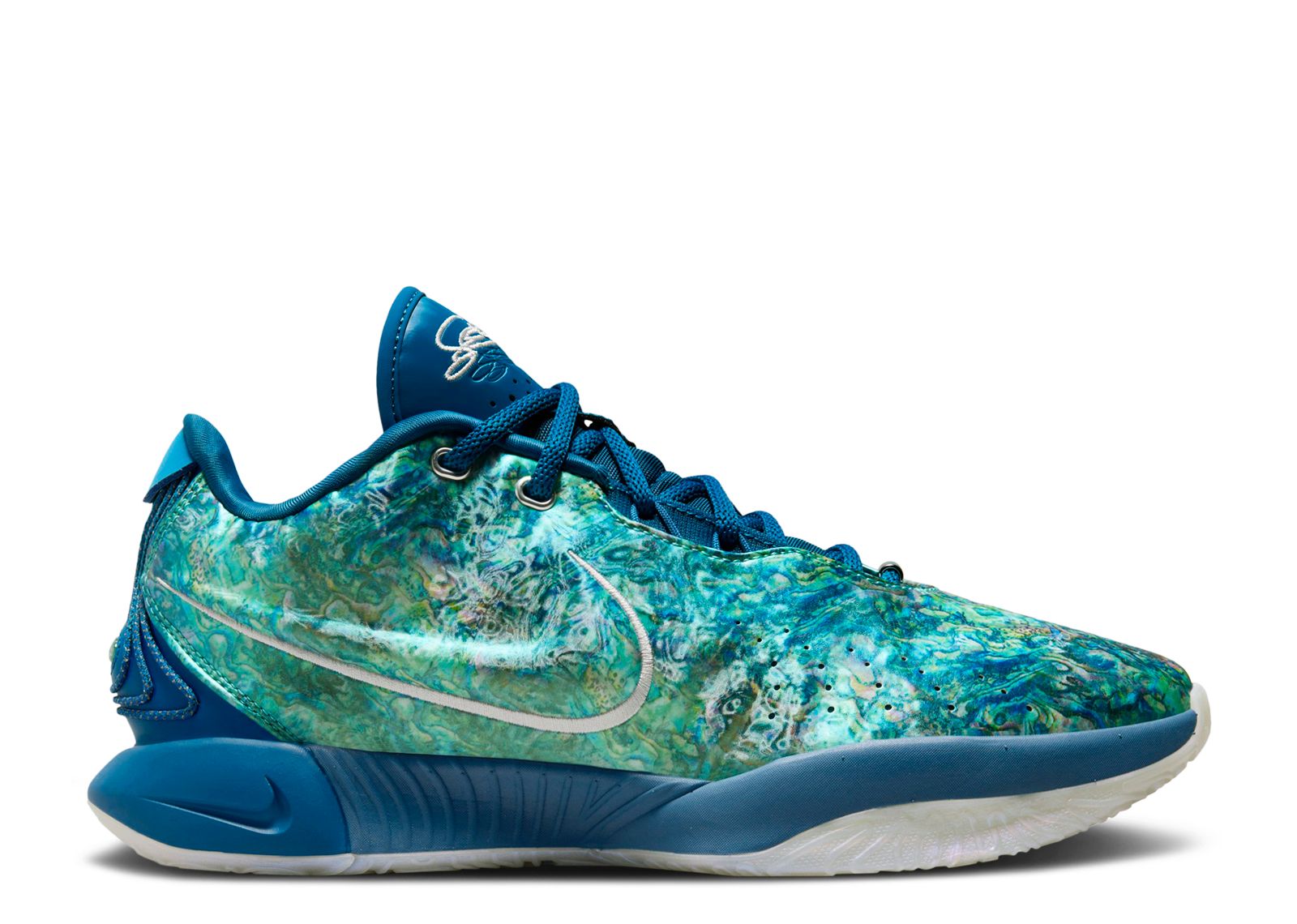 LeBron 21 EP 'Abalone' - Nike - FN0708 400 - industrial blue/court