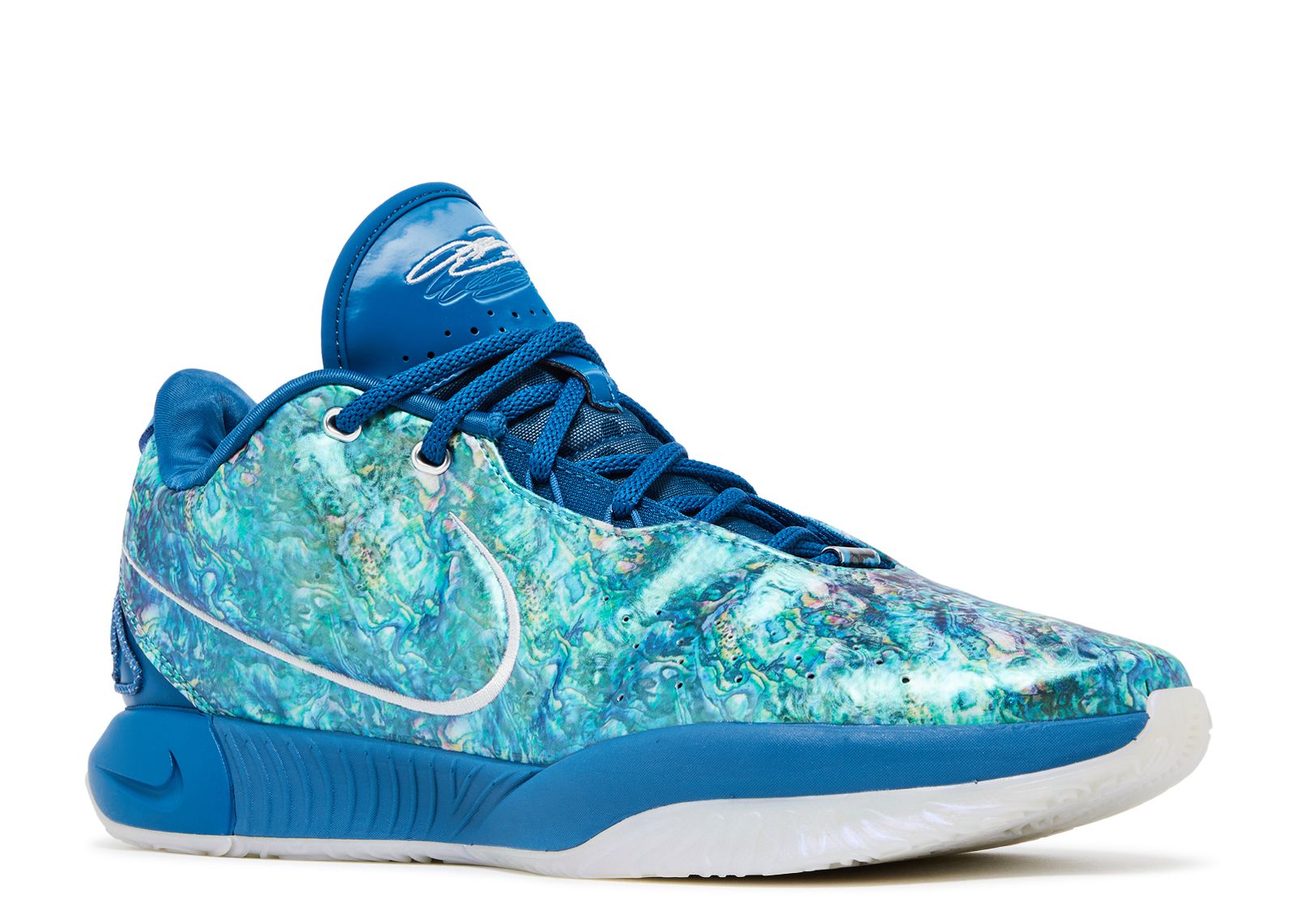 LeBron 21 'Abalone' - Nike - FN0708 400 - industrial blue