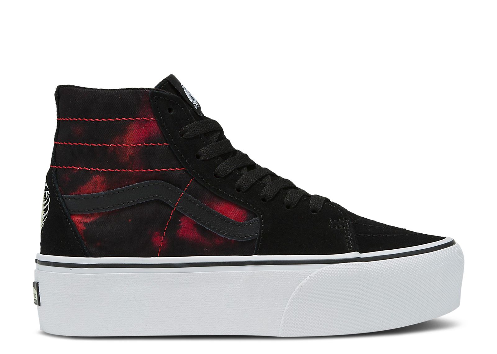 Sk8-Hi Tapered Stackform 'Glow-In-The-Dark Skull Print'