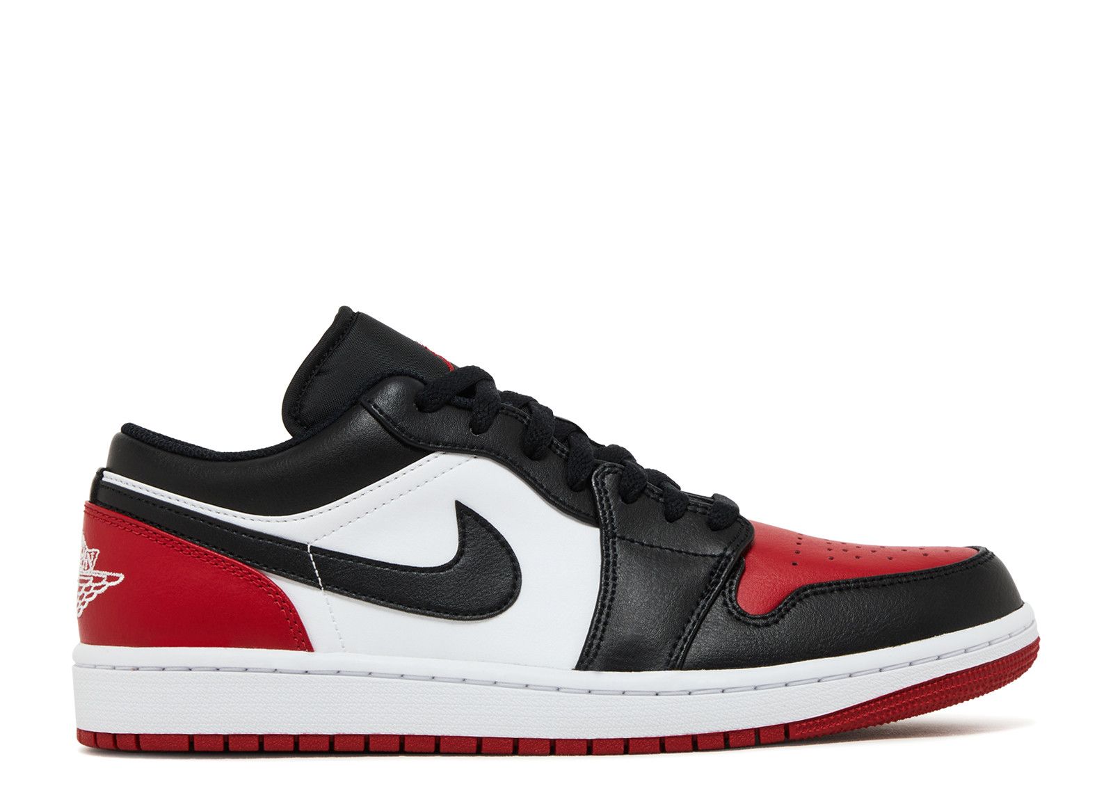 Jordan 1 Low 'Bred Toe 2.0'