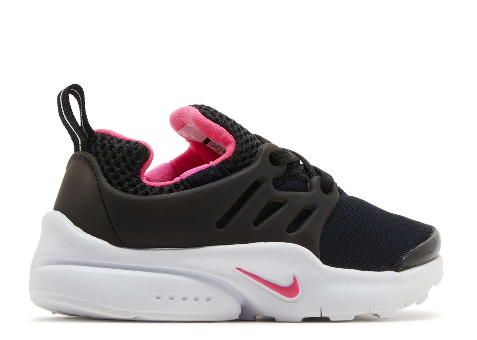 pink and black nike presto