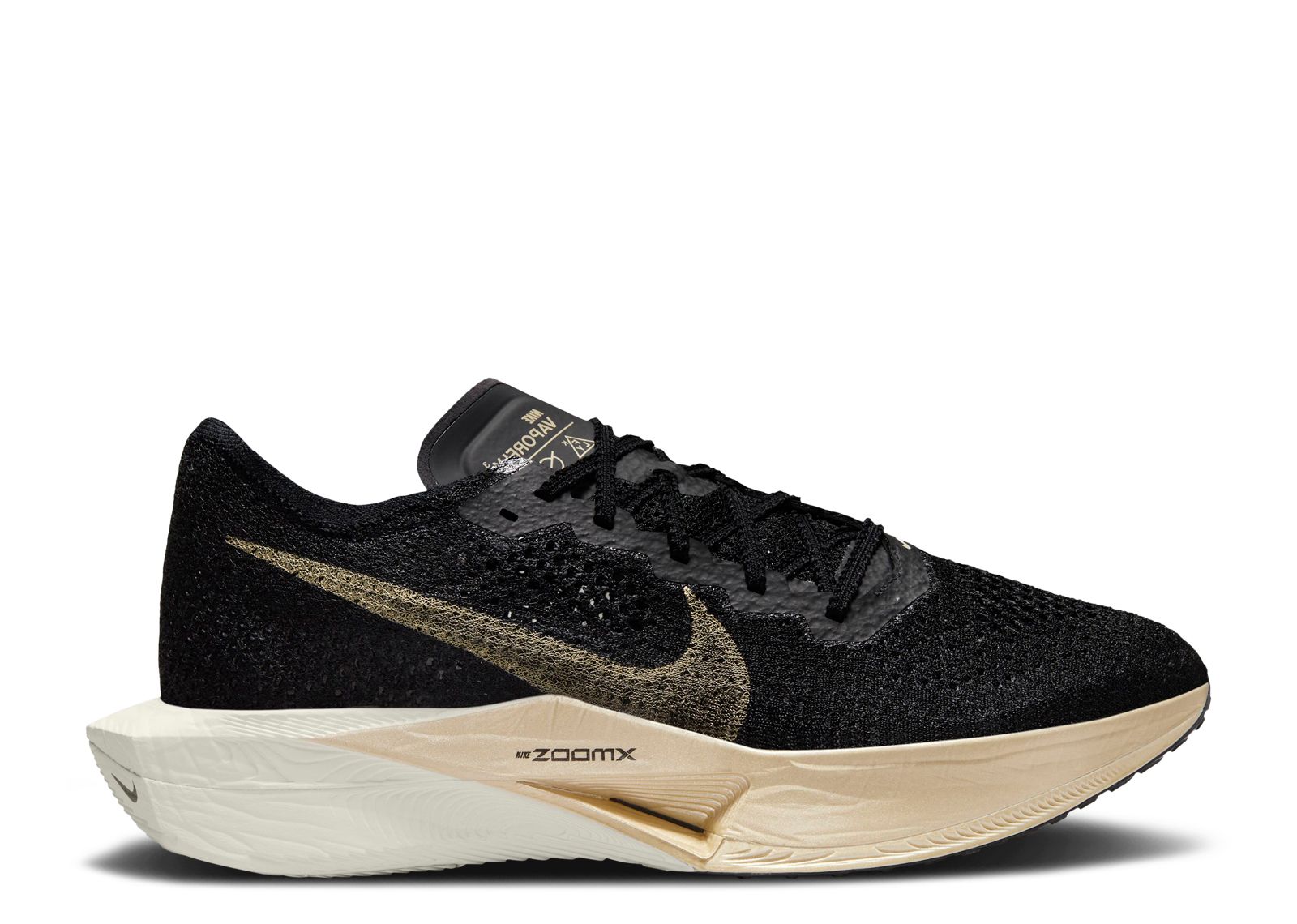 スパイク・シューズ NIKE ZOOMX VAPORFLY NEXT% 3 DV4129-001 Nike ZoomX VaporFly Next% 3 Black Metallic Gold DV4129-001