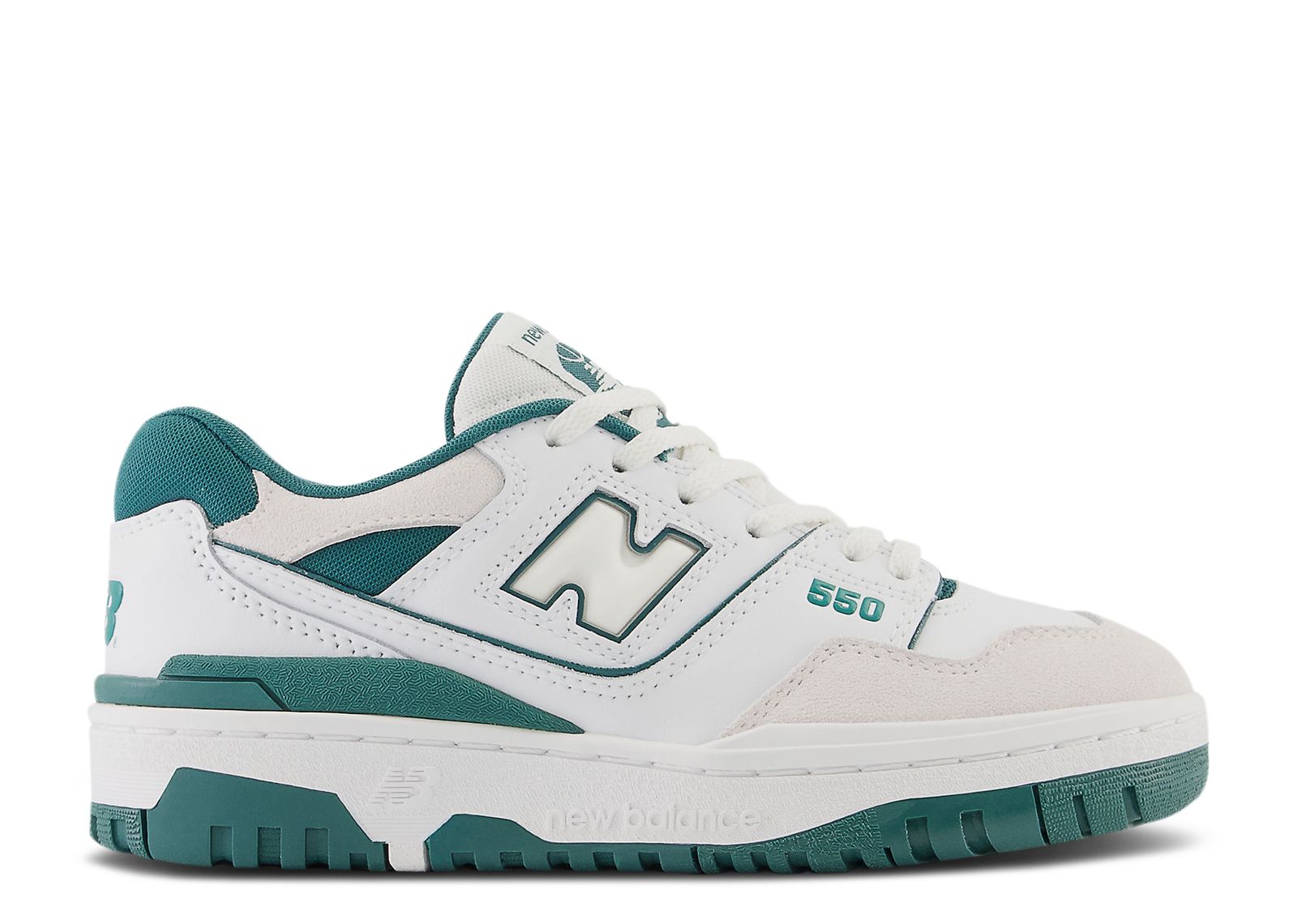 NEW BALANC / ニューバランス 550 BIG KID USA LIMITED MODEL New Balance 550 Big Kid 'White Vintage Teal' - New Balance