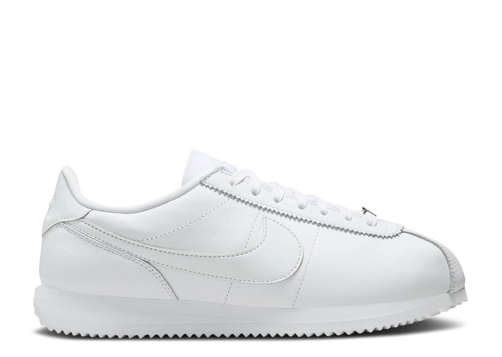 Nike triple hot sale white cortez