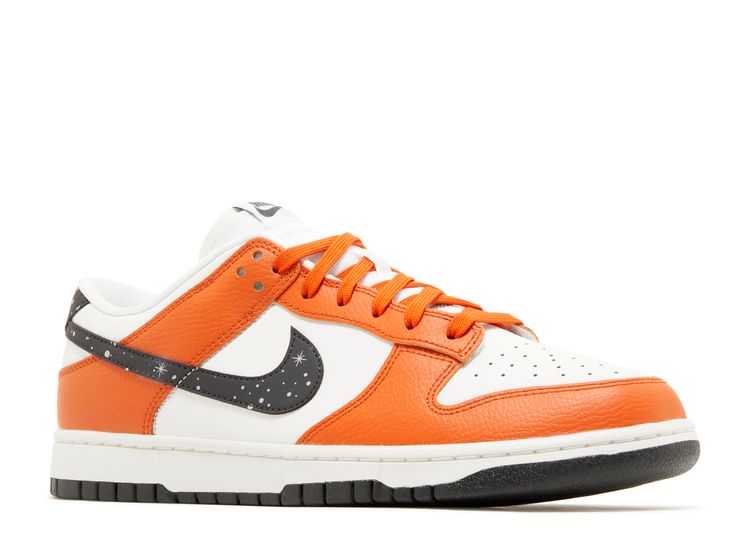black orange and white nikes