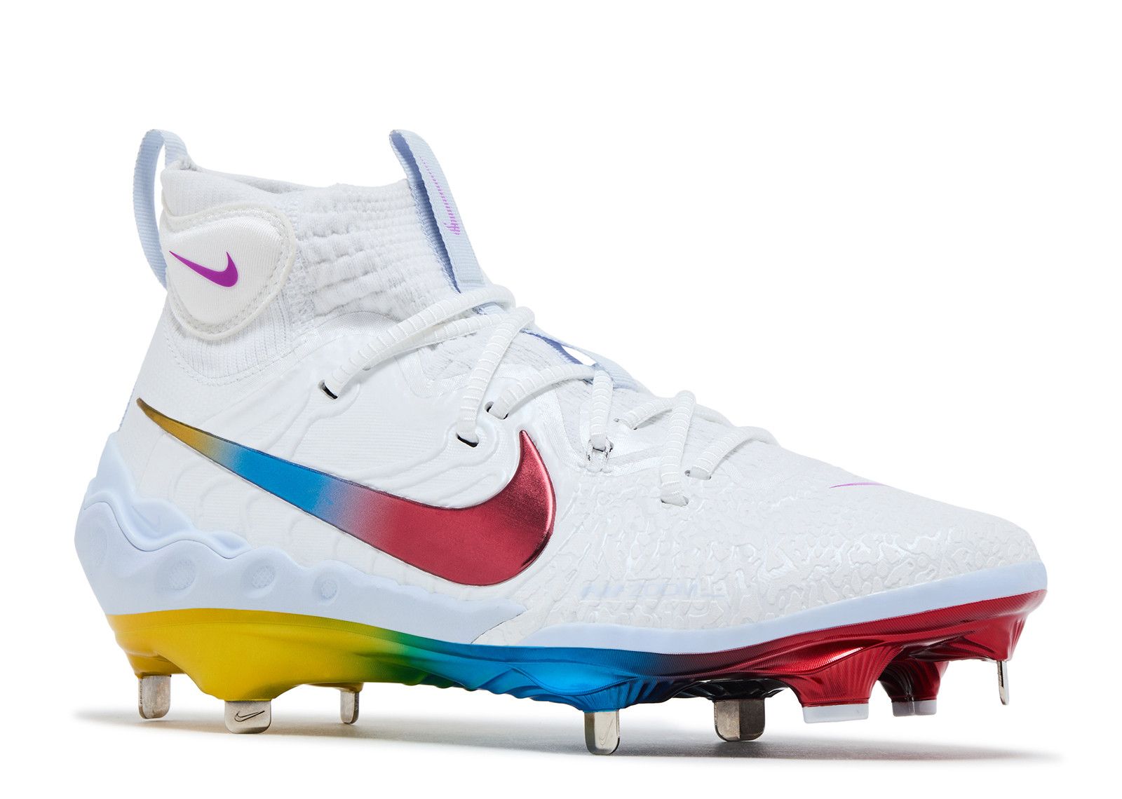 Alpha Huarache NXT 'Rainbow' - Nike - DJ6517 106 - white/football
