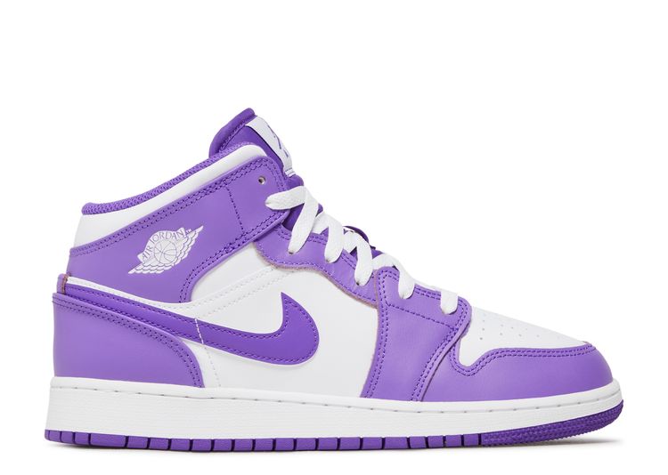 jordan 1 white and purple