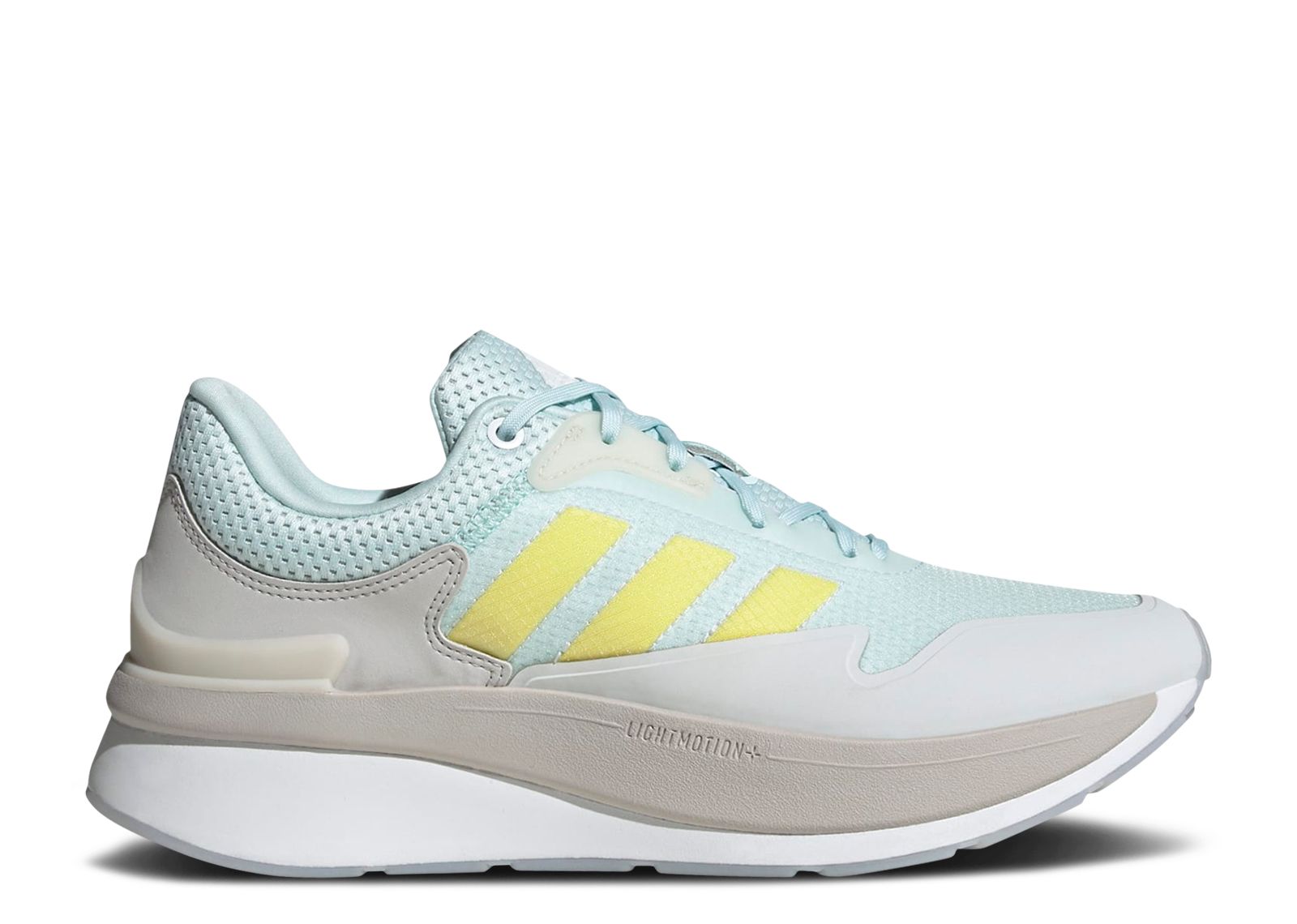 adidas ZNCHILL Lightmotion+ Shoes - Men's - Almost Blue / Beam Yellow / Grey One - 10.5