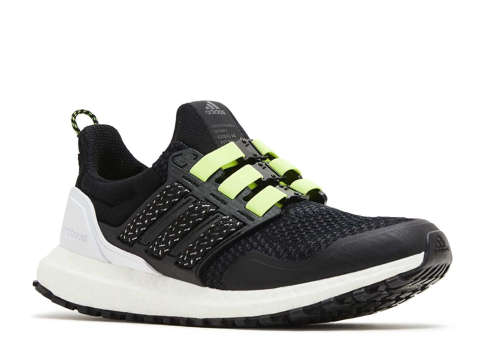 Wmns UltraBoost 1.0 'Black Lucid Lemon' - Adidas - ID9637