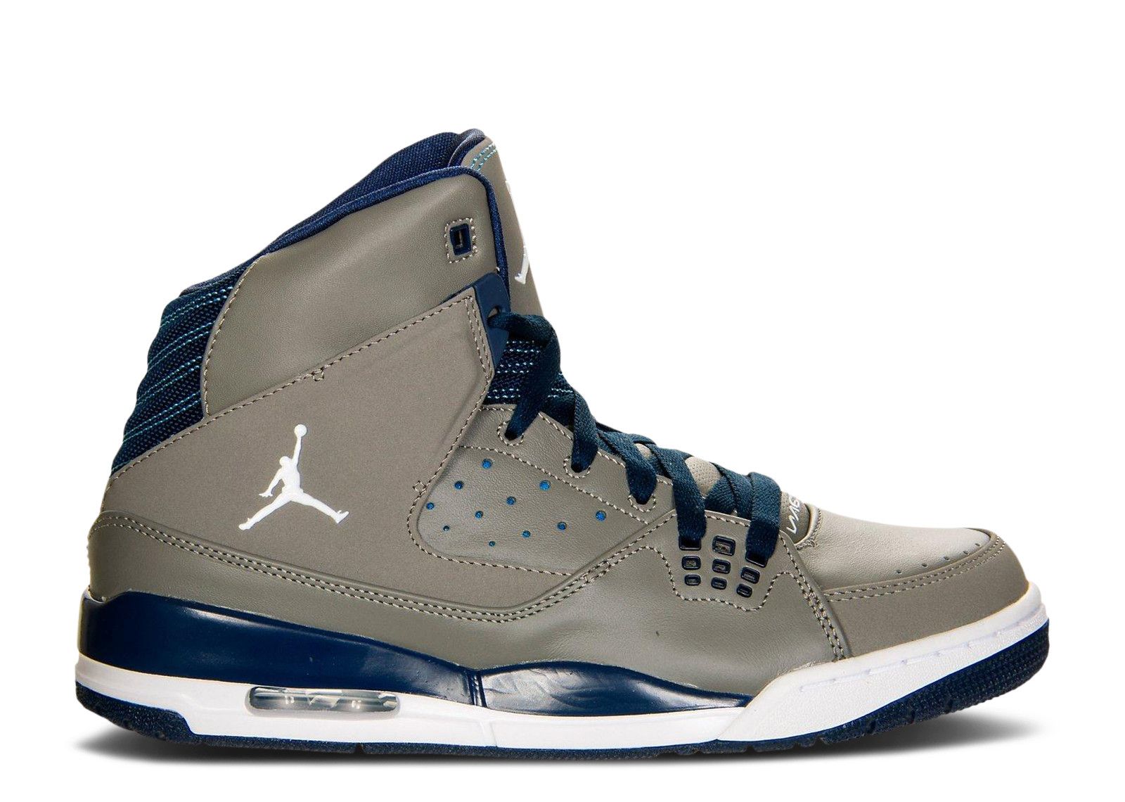 Jordan SC1 538698-016 Jumpman Logo Flat Pewter Blue Basketball High Top M10 EUC s-l1200.jpg main image 3