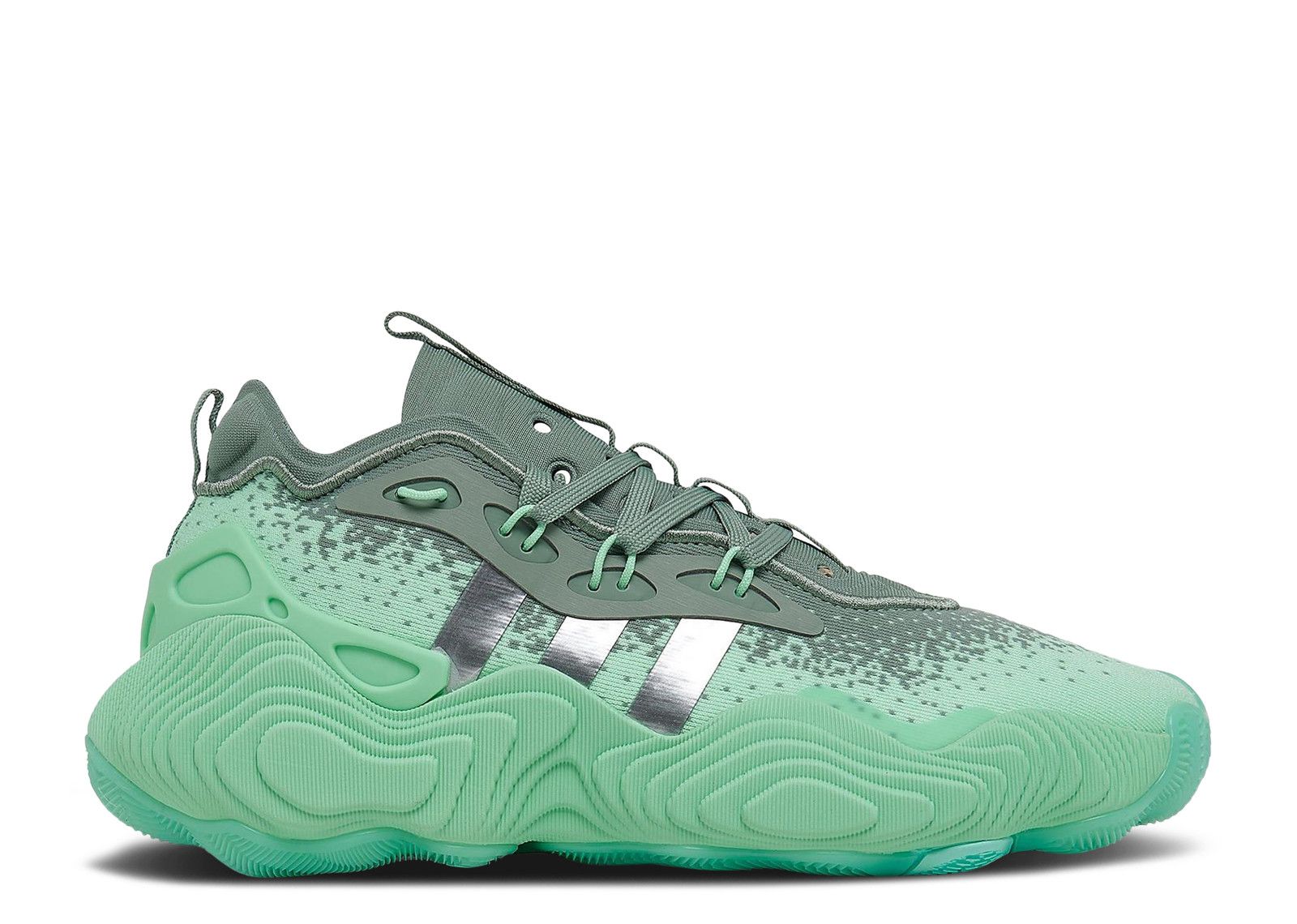 Trae Young 3 J 'Jade' - Adidas - IG0680 - pulse mint/silver metallic/silver  green | Flight Club