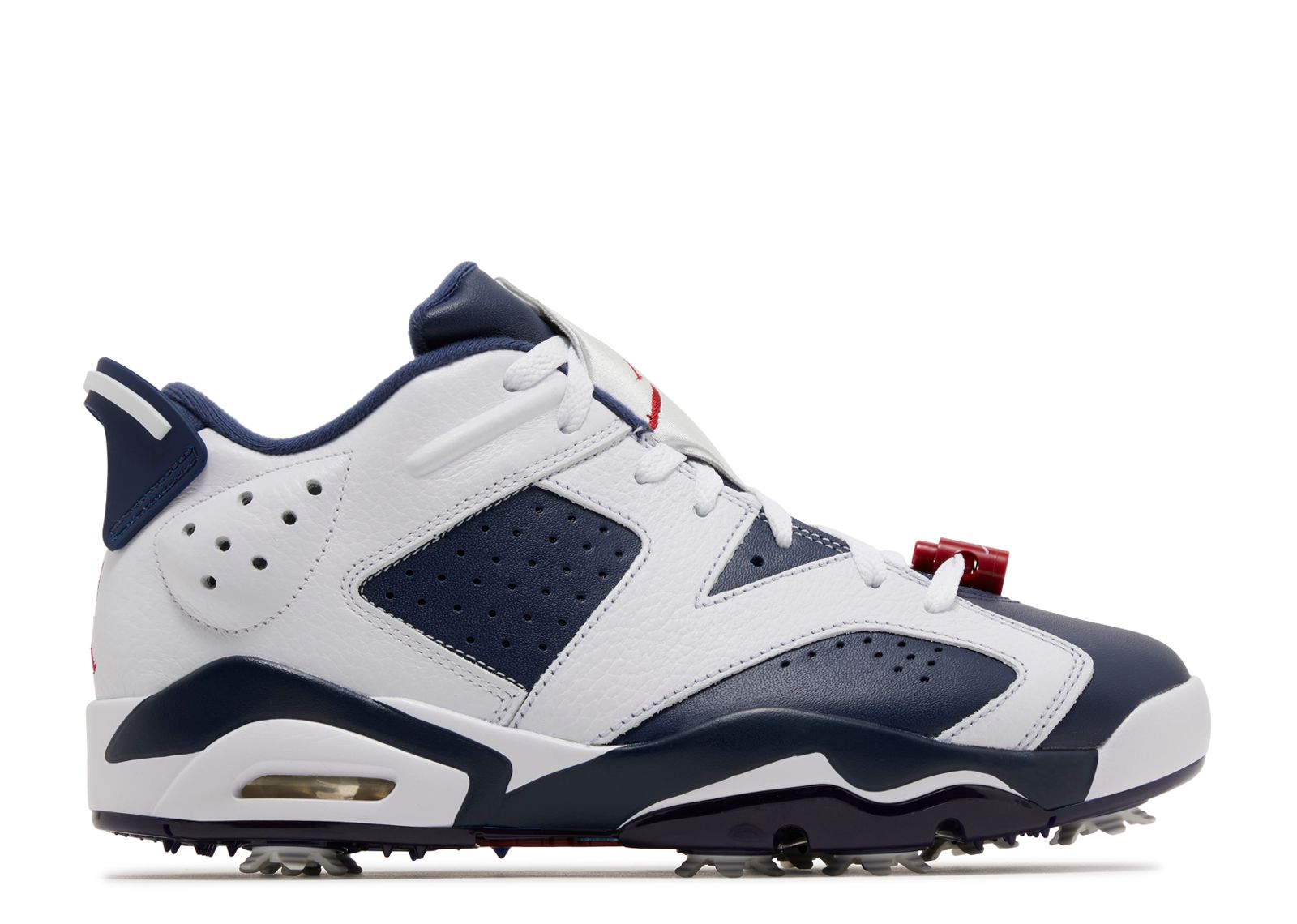 Air Jordan 6 Retro Low Golf 'Olympic' - Air Jordan - DV1376 101