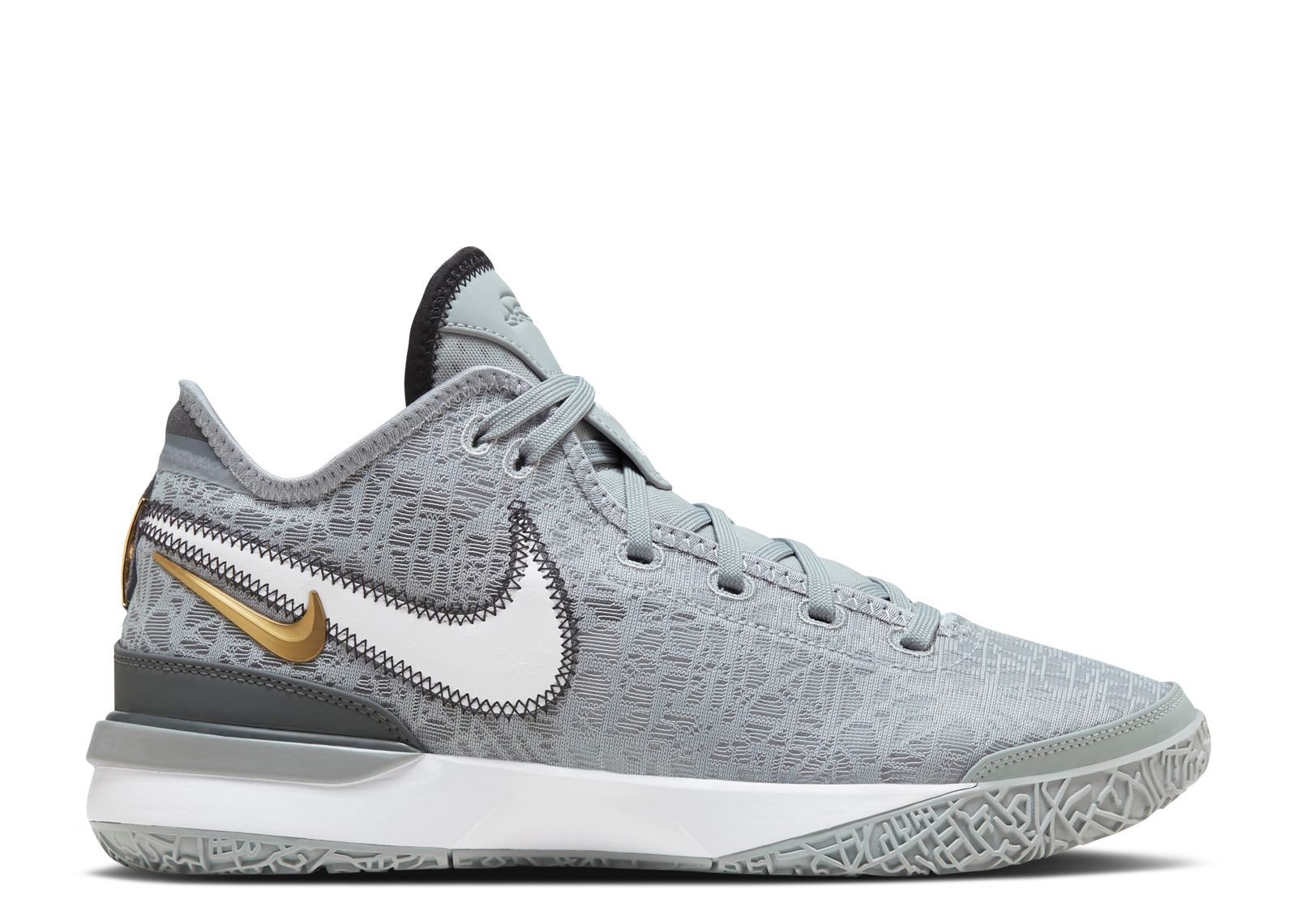 Nike LeBron‎ XVI 16 Oreo Black White Grey Basketball Shoes Mens Size 8.5 Nike LeBron XVI 16 Oreo Black White Grey | Mercari main image 3