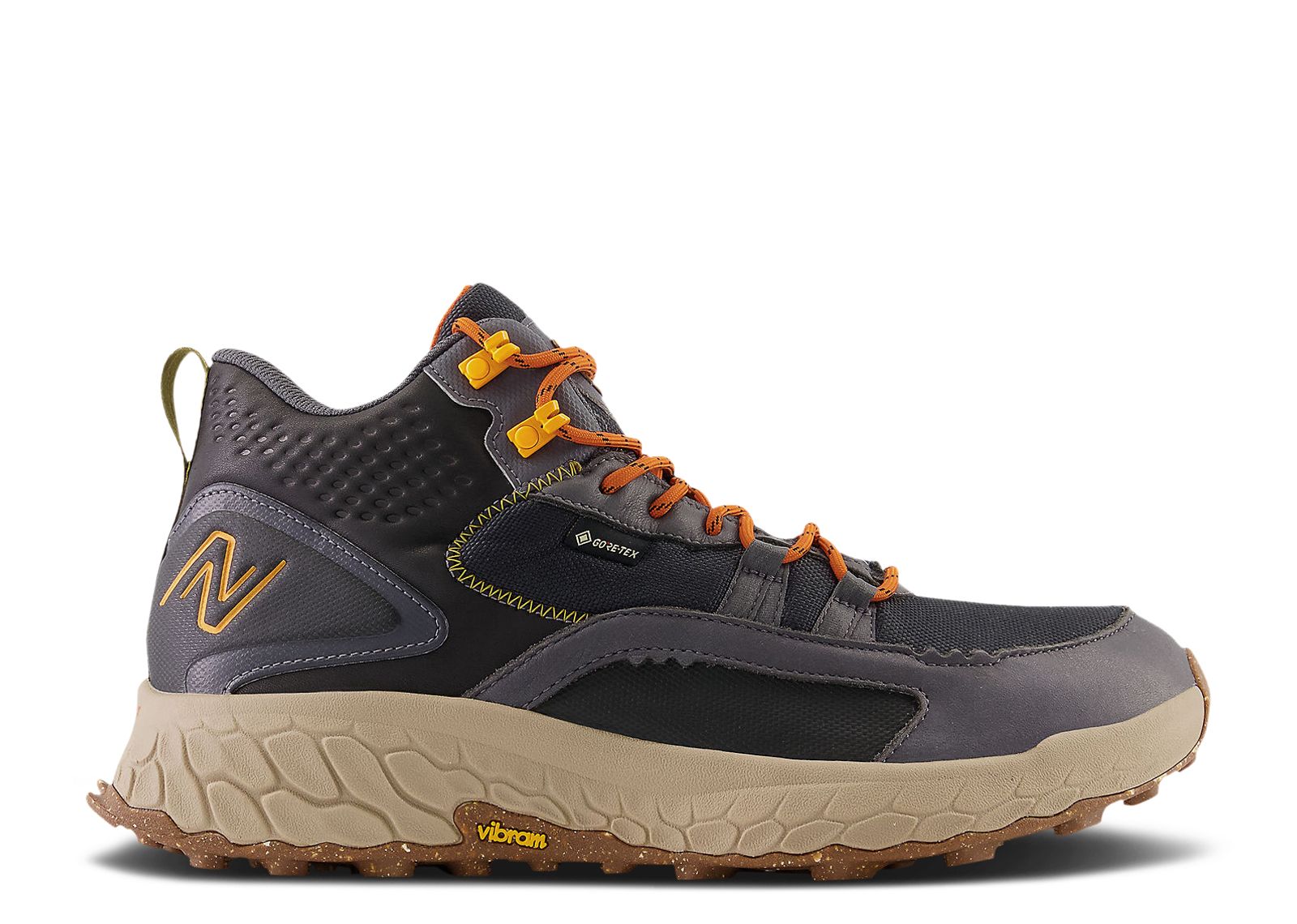 Fresh Foam X Hierro Mid GORE TEX 4E Wide 'Black Hot Marigold' - New ...