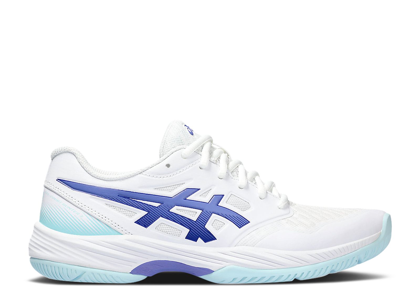 Wmns Gel Court Hunter 3 'White Blue Violet'