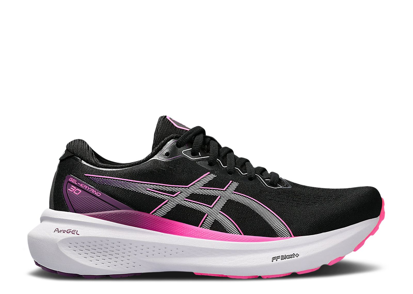 Wmns Gel Kayano 30 Wide 'Black Lilac Hint'