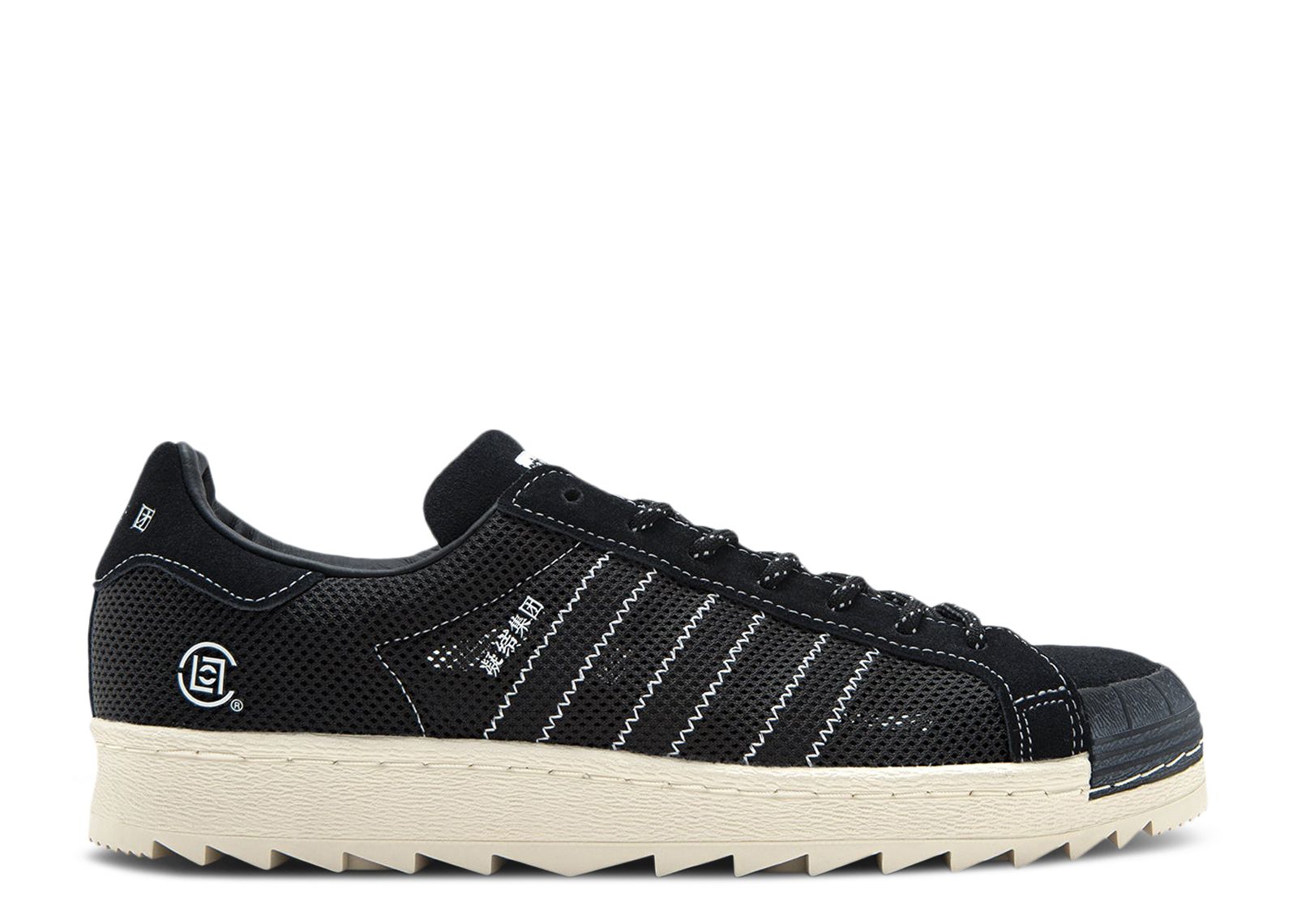 CLOT X Neighborhood X Superstar 'Black' - Adidas - IE8879 - core black/core  black/wonder white | Flight Club