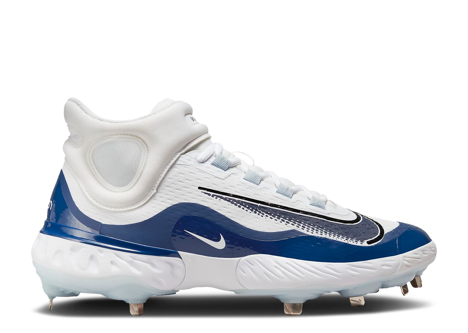 Nike Alpha Huarache Elite 4 Low ホワイトネイビー Nike Alpha Huarache Elite 4 Low Mcs White / Midnight Navy
